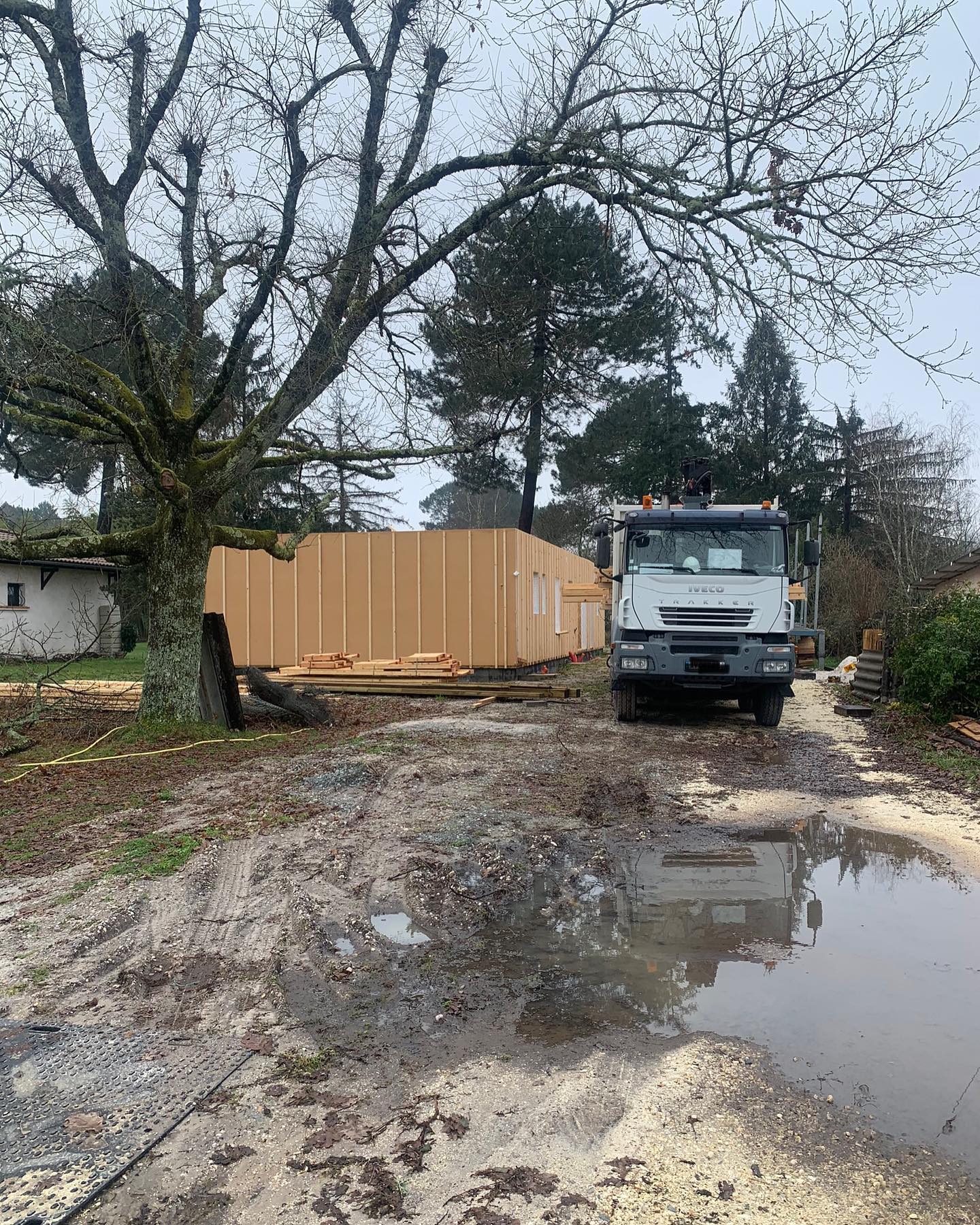 Une belle maison bois qui avance!