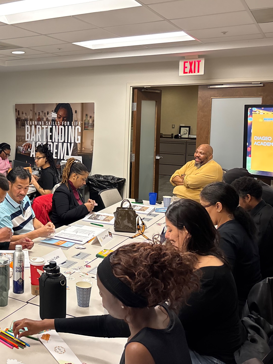 The latest cohort of aspiring mixologists began our Learning Skills for Life program yesterday. They will undergo a 5-week program that will include bartender training, identification of life skills and personal strengths, identification of financial fitness and preparedness, and development of employment readiness skills. We look forward to our learners shifting from being students in training to becoming confident, employable professionals ready to join the workforce. Thank you to our partners @diageo_na and @professionalbartendingschool.
