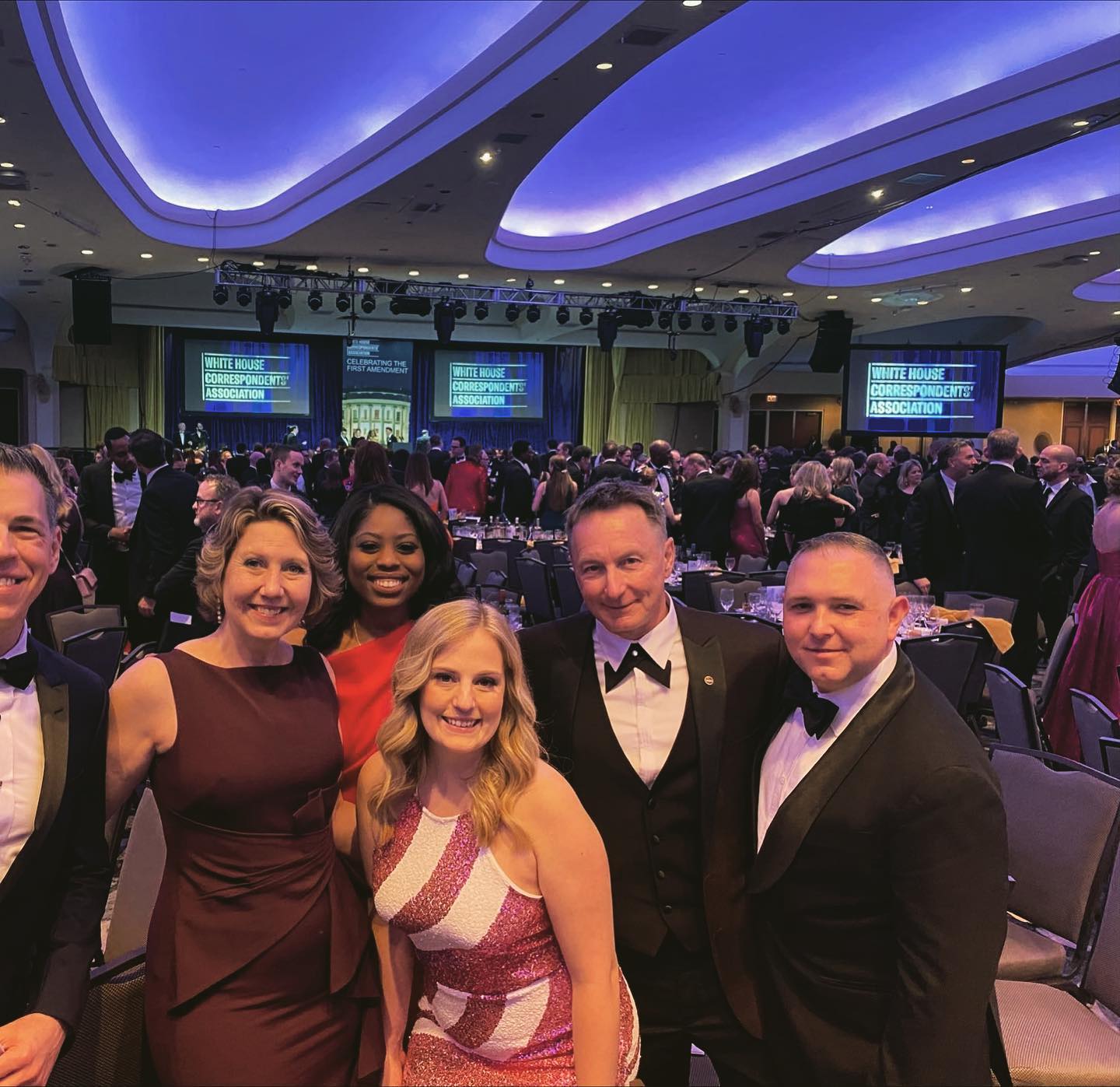 A fun night with some of our #DC team this weekend at the White House Correspondents’ Association Dinner. Great company and a lot of funny jokes from the hosts and POTUS. @hearsttv @hearst #whca #nerdprom