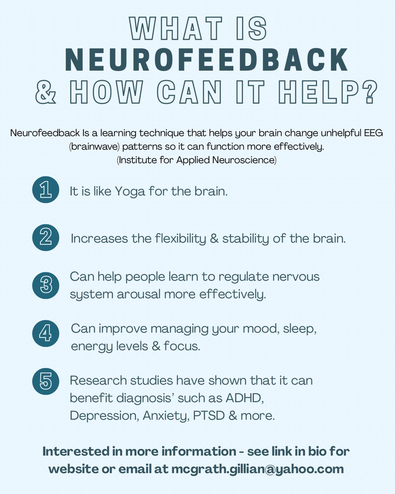 #mentalhealth #neurofeedback #neuroplasticity #adhd #anxiety