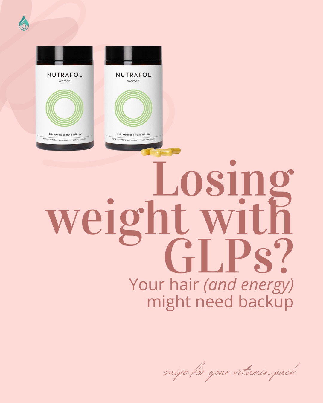 Hereâs what is happening: GLP medications reduce appetite, which is amazing for weight loss. But when youâre eating less, youâre also getting fewer nutrientsâand your body feels it.
Your hair, energy, metabolism, and skin all need consistent fuel to thrive. And when those nutrient levels dip? Hair thinning and fatigue are often the first signs.
Here are the key vitamins and minerals many GLP patients benefit from:
đĽ Protein
â Hair is literally made of it. Low protein = shedding.
đââď¸ Biotin + B Vitamins
â Fuel the hair growth cycle and keep your energy steady.
đą Zinc + Iron
â Essential for follicle health. When these drop, your hair often shows it first.
đ Antioxidants (Vitamin C, D, Selenium)
â Protect your follicles and support your cells during big changes.
This is why we often recommend targeted hair support formulas like Nutrafol for our GLP patients. Itâs designed to fill those gaps with micronutrients, adaptogens, and hair-specific ingredients.
Itâs not requiredâbut for many, itâs been a hair saver.
On GLPs and noticing changes? Weâre here to help you support your body through the transformationâinside and out. đЎ
đŠ Comment HAIR for more info on Nutrafol