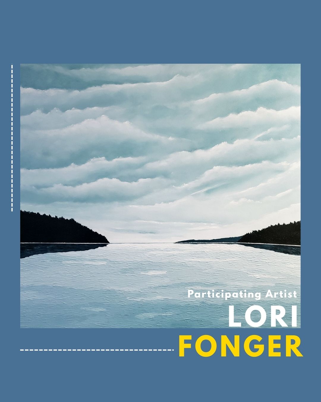 Lori Fonger’s work evokes the calm and peacefulness found when being by water. She uses a monochromatic colour palette and minimalist composition. Lori is a new exhibitor at the Kingsway-Lambton Art Show & Sale this year. If you are an art collector or interior designer, she may have just the art piece you are looking for.
Here are the details: Saturday, April 11 2026. 10 am to 4 pm. 85 The Kingsway in west Toronto. Admission tickets on sale now will get you into the show quickly. Check out www.KingswayLambtonArtShow.ca.
#lori_fonger_art
#TorontoArtShow
#BuyFineArt
#InteriorDesign
#CollectOriginalFineArt