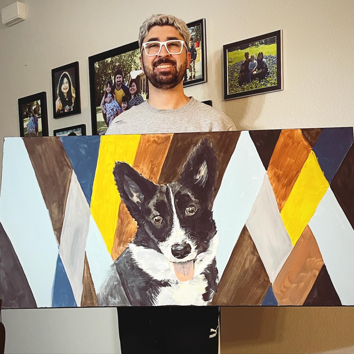 #painting #art #colors #dog #acrylicpainting