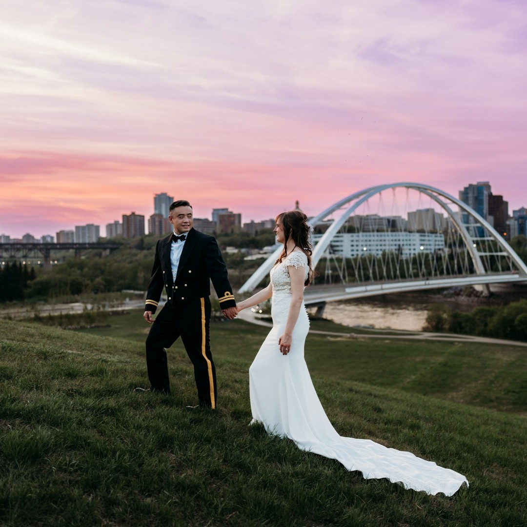 🔥 What a way to start the wedding season! 🔥
Congratulations Ariane & Zak on a fantastic day! Edmonton did not disappoint with such stunning backdrops for the beautiful couple.
Thank you so much for letting me be a small part of it!
