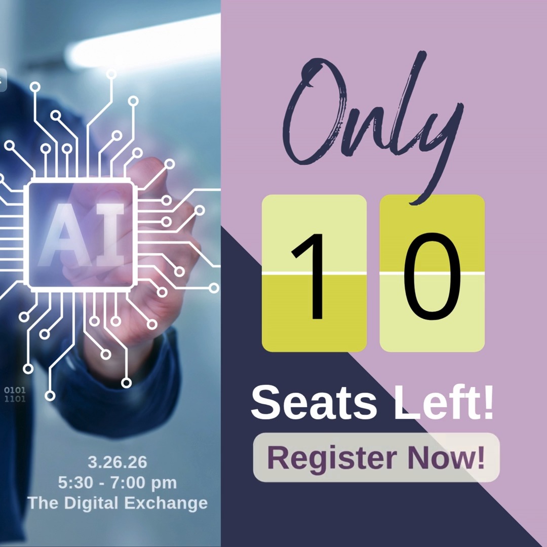 โก 10 seats. That's it.
Our March networking event is almost sold out, and you do NOT want to miss this one. ๐
Hear from our panel of experts how to make AI work for you!
KC's women in tech + business + marketing all in one room talking AI? ๐ฌ๐ฒ๐ ๐ฝ๐น๐ฒ๐ฎ๐๐ฒ.
Grab your seat before they're gone! ๐ www.digitalwomenkansascity.org/events
#DWKC #PowerOfAI #KansasCity #WomenInTech #Networking #KCEvents #WomenWhoLead #WomenSupportingWomen #Mentoship #AI