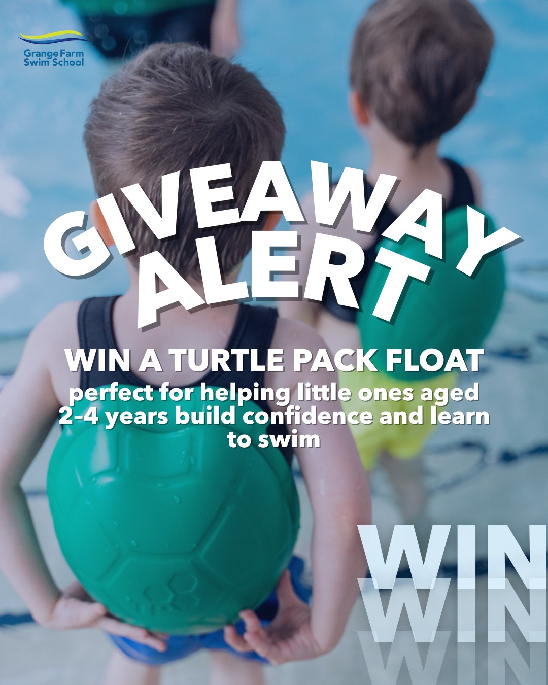 GIVEAWAY TIME!🏊♀️🎉
We’ve got 3 Turtle Pack floats to give away, perfect for helping little ones aged 2–4 years build confidence and learn to swim💦
These are brand new and a great way to support your child’s early swimming journey!
To enter:
✅ Like this post
💬 Comment below why you'd love to win a turtle pack float
🔁 Share this post to your feed
✨ 3 winners will be chosen at random
Whether your little one is just starting out or building confidence in the water, this is a lovely prize to support their swimming journey 💙
📅 Winners announced: Wednesday 1st April
Good luck everyone!🐢
#EmnethSwimSchool #LearnToSwim #GrangeFarmSwimSchool