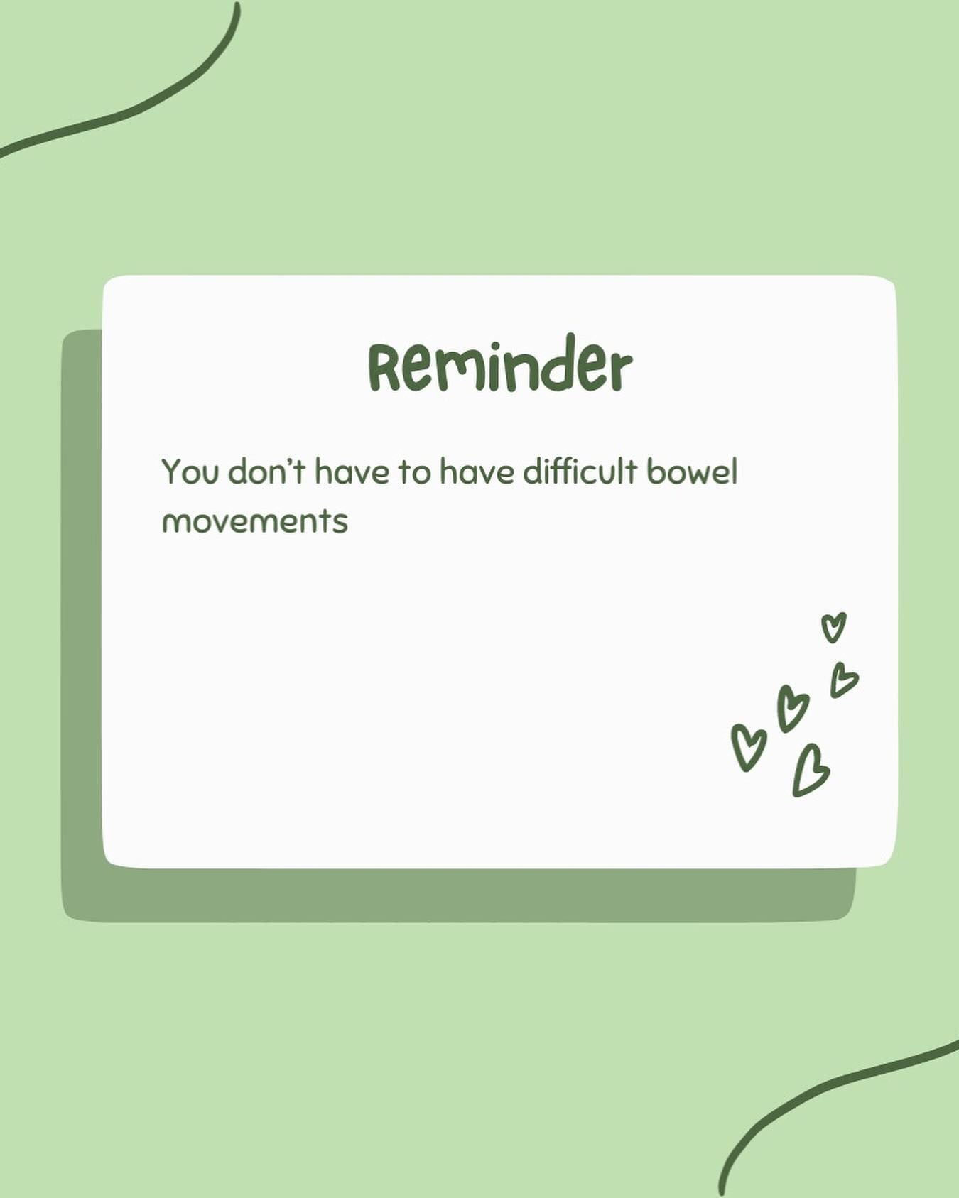 Bowel Movement Norms
I know it can be taboo, but you don’t have to live with difficult bowel movements, especially postpartum. If you’re having difficult bowel movements, either by:
🌿straining
🌿having pain
🌿feeling incomplete
🌿having to wipe excessivly
🌿spend > 5 minutes on the toilet
🌿or it’s not looking like a 3 or a 4 on the chart
A referral to a pelvic floor therapist could be helpful. Pelvic floor PTs work closely with GI physicans so if it is not within our wheelhouse we can help direct you with who could help.
#physicaltherapist #pelvicfloorphysicaltherapist
#pelvicfloorphysicaltherapy #bowelmovements #postpartum #pregnancy #constipation #charlotte #healthcare