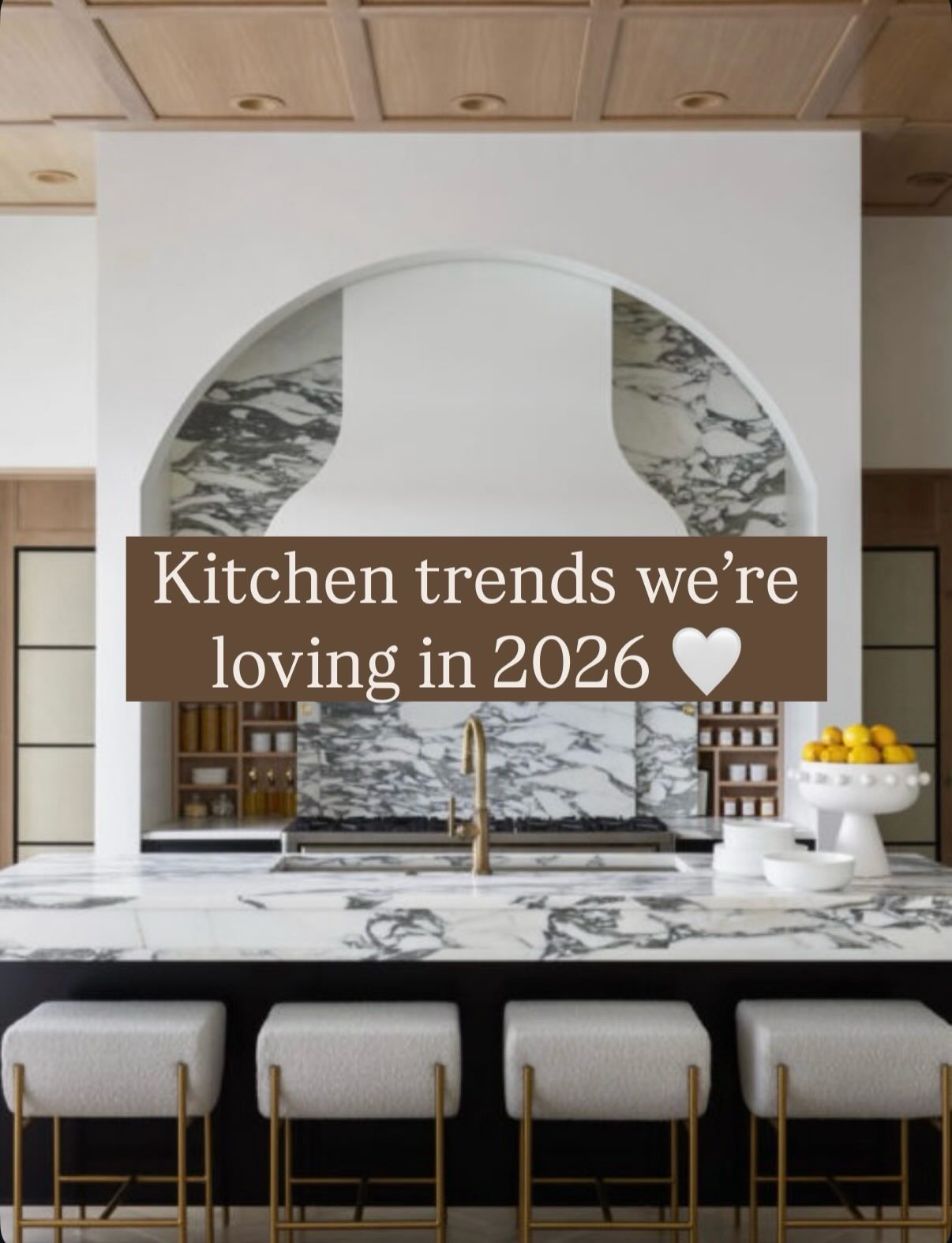 Kitchens in 2026 are leaning into rich textures, intentional design, and understated luxury. Here are a few features we’re loving right now 👇
→ Full-height backsplashes bring a clean, seamless look that feels elevated while also offering practical protection for the walls.
→ Thicker countertops with sculpted edges are making a statement — bold, refined, and thoughtfully designed.
→ Wood range hoods introduce warmth and craftsmanship, creating a beautiful focal point that grounds the entire kitchen.
→ Scalloped details are adding softness and personality, showing up in backsplashes and custom architectural accents.
How are you looking to elevate your kitchen this year?
Let us know in the comments!
#interiordesign #kitchendesign #orangecounty #orangecountydesigner #californiahomes