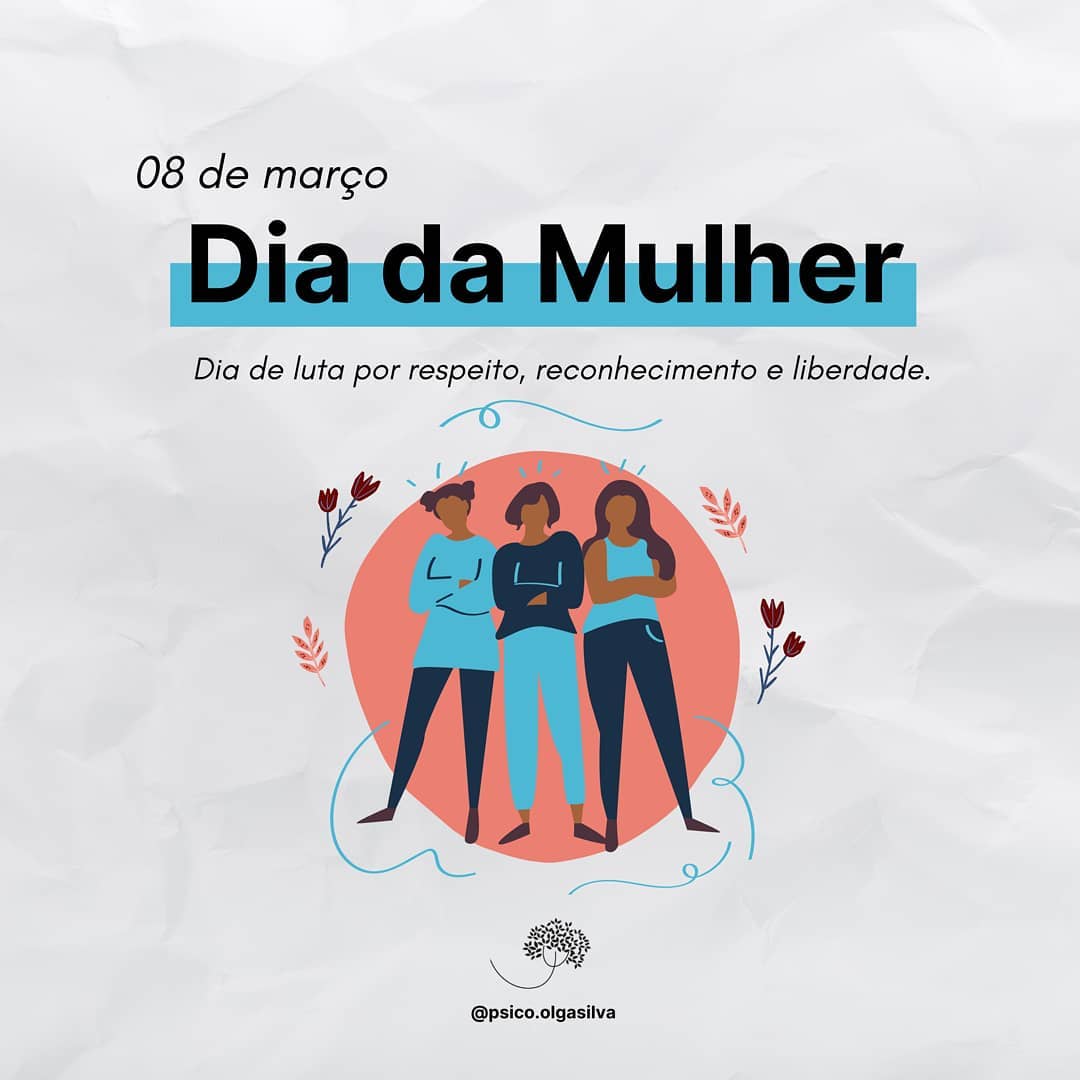 Dia 08 de março é o dia da Mulher. Data marcada por lutas feministas em prol de direitos igualitários de gênero.
Que nosso dia não seja reduzido a presentes e flores, que seja um dia de discussão, desenvolvimento e conquistas. Que possamos entender que quando há sororidade, não há limites. Que possamos recarregar nossas energias para seguir nesta luta diária e possamos encontrar uma nas outras, lugar de afeto e acolhimento.
Não, não está e nem é fácil, mas juntas seguimos, juntas ficamos mais fortes!
"Que nada nos limite, que nada nos defina, que nada nos sujeite. Que a liberdade seja nossa própria substância." - Beauvoir