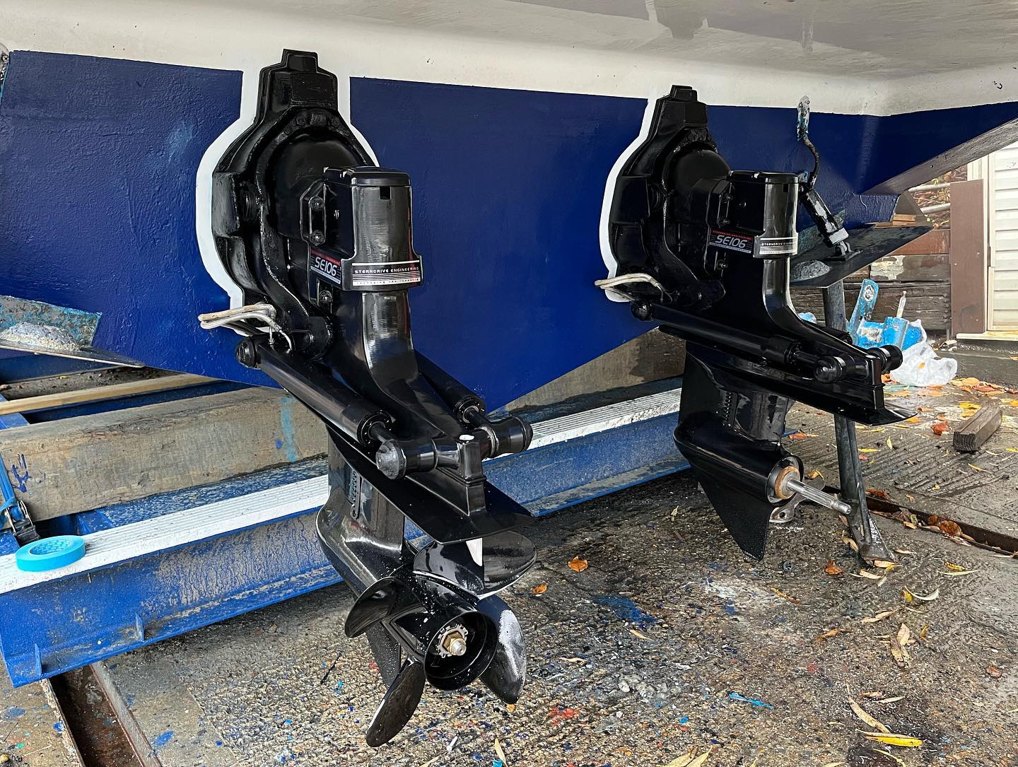 Transformation Tuesday’s #outdrive #mercruiser #alfa1 #lossofdrive #marine