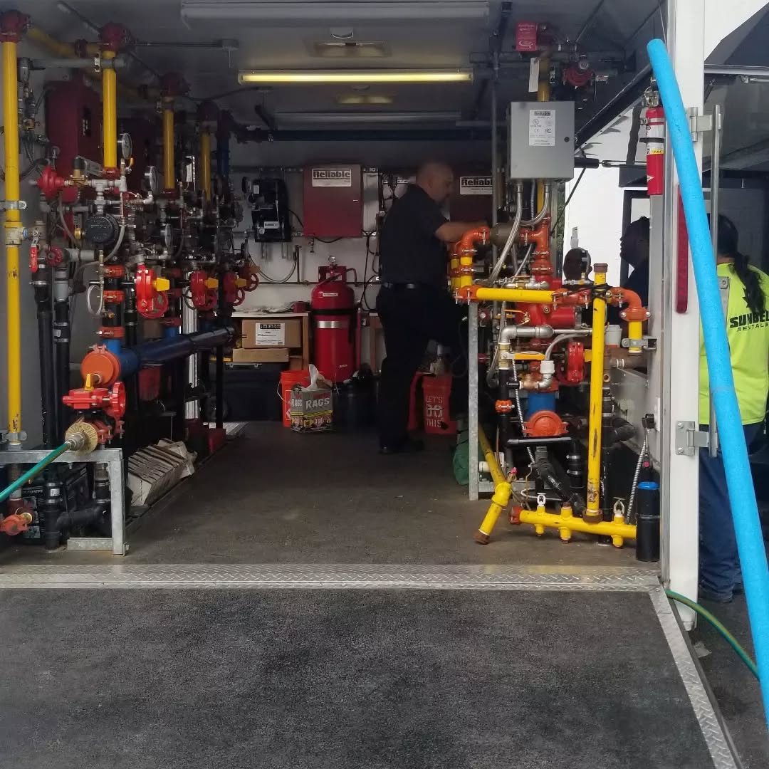 @reliablesprinkler trailer stopped by the office today