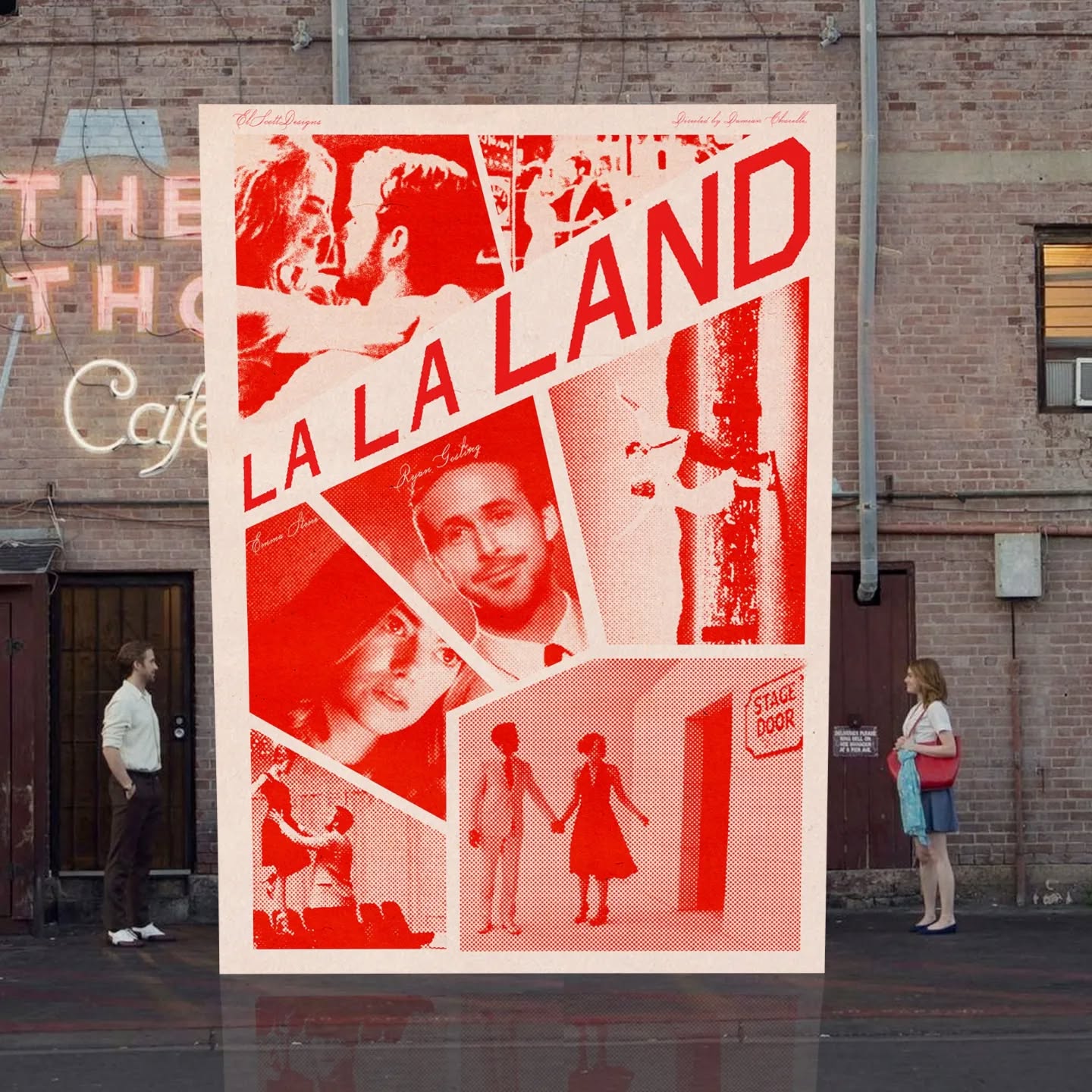 Day 3 of #365daychallenge
.
La La Land is one of those magical films I can't help but return to! It's colourful, energetic cinematography and the catchy soundtrack can lighten the dreariest of days, and I swear the sun once came out just from listening to 'Another Day of Sun'....
.
Tags
#graphicdesign #graphicdesigner #graphicdesigntips #illustration #illustrator #photoshop #type #typography #art #artist #fulltimeartist #graphicdesignhowto #branding #brand #drawing #adobe #vector #merchdesign #posterdesign #musicaltheatre #lalaland #ryangosling #emmastone #agraphicdesignermadethat #designdaily #ephemera #freelancegraphicdesigner #halftone #red