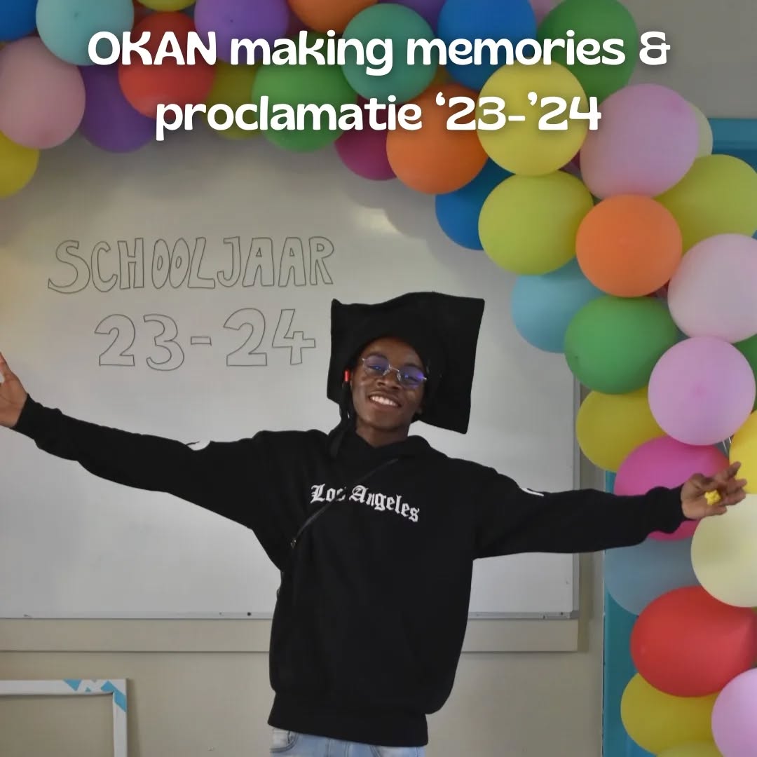 OKAN making memories & proclamatie '23-'24
💜💙💚💛🧡
