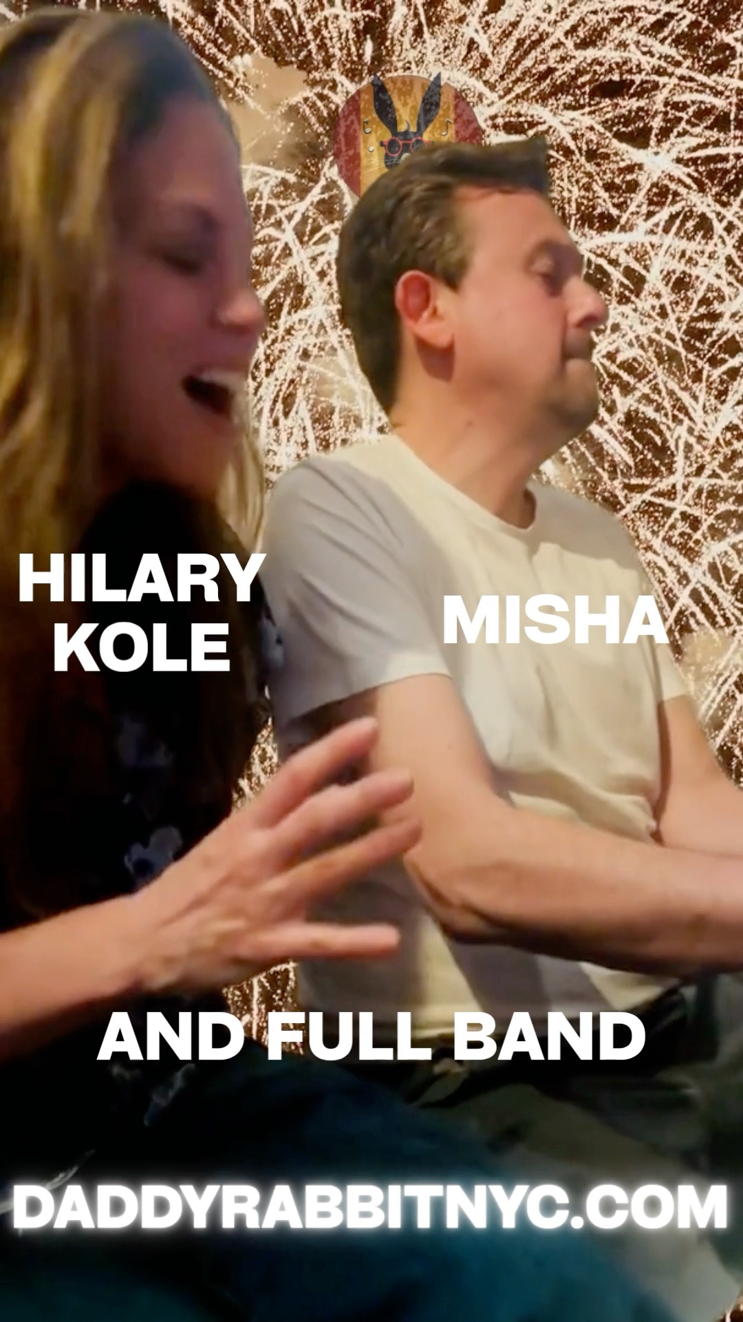 This Friday at Daddy Rabbit - unique interpretations of the numerous hits of Burt Bacharach plus other treats with our awesome band. 10% off for a short time only with promo code Burt10 at https://daddy-rabbit.turntabletickets.com see you there ❤️ #burtbacharach #livemusic #nycmusic