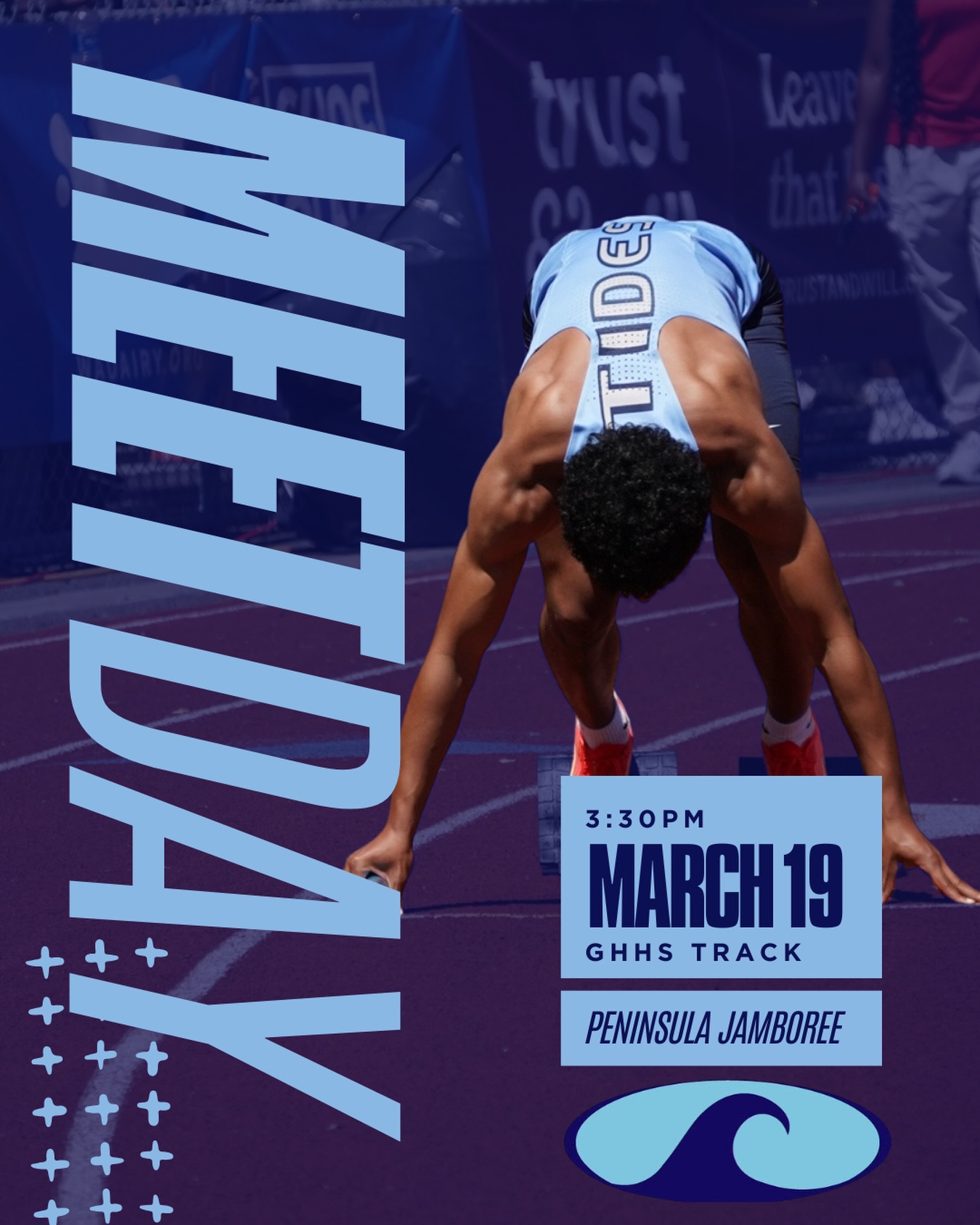 Meet Day!
🌊
📍Peninsula Jamboree
🔹GHHS Track and Field
⏱️3:30pm
Results available on athletic.net