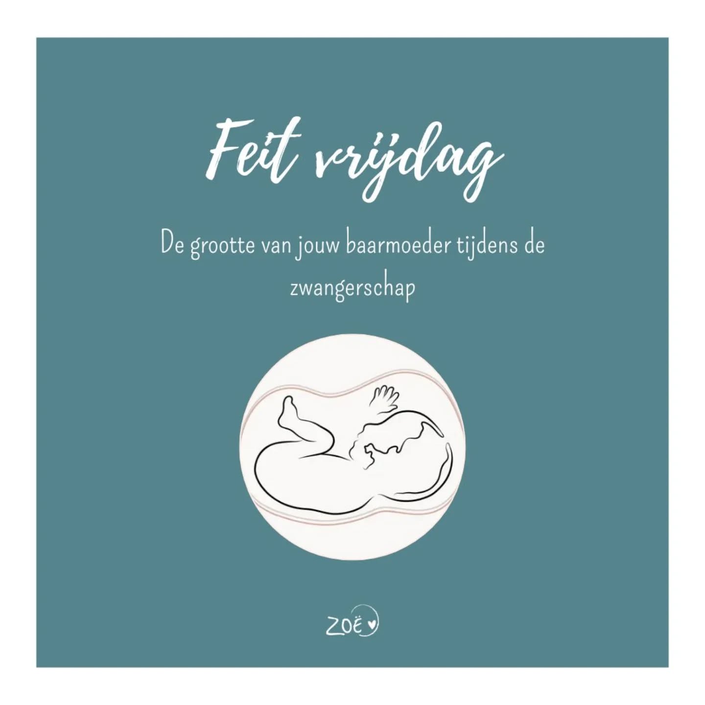 🖤 FEIT VRIJDAG 🖤
Wist je dat je baarmoeder tijdens de zwangerschap groeit van ongeveer de grootte van een peer 🍐 naar die van een watermeloen 🍉?
Aan het begin van de zwangerschap ligt de baarmoeder nog diep in het bekken en weegt hij zo’n 50 tot 70 gram. Naarmate jouw baby groeit, rekt de baarmoeder mee en schuift hij langzaam omhoog in jouw buik. Rond 12 weken komt de bovenkant van de baarmoeder net boven het schaambeen uit, rond 20 weken zit hij al rond jouw navel en tegen het einde van de zwangerschap reikt hij tot aan je ribben! 🤰🏼
Uiteindelijk kan de baarmoeder tot wel 20 keer zo zwaar worden als vóór de zwangerschap! Bijzonder toch?! 😮❤️
Liefs,
Team ZOË