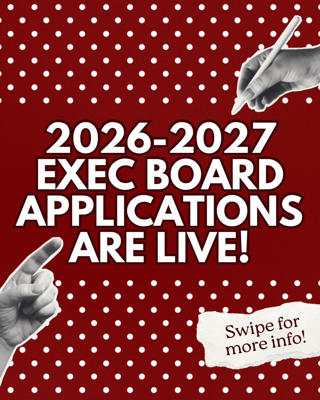 THE WAIT IS OVER! ♥️ SRA’s 26-27 Executive Board Applications are open!! Info on each role as well as general information about eligibility are here for you to review, or on the document in the group me! We hope to see many of you apply and are eager to hear about how you see yourself in our team! #madisonwi #studentretail #sohe #badgers