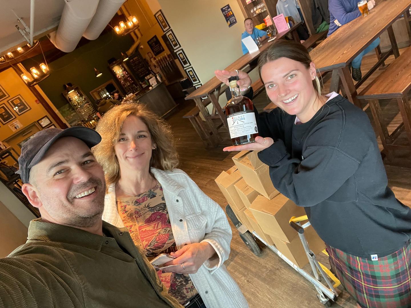 Slàinte mhath: well worth the wee wait for a world class four year old peated whiskey 🥃 that drinks like a sixteen year old scotch thanks to Jim Swan’s (RIP) patented STR maturation method.
…
Want to taste a dram? Be one of the first to book an Island Whiskey Trail Tour with us and receive a complimentary bottle of our in-house whiskey! While quantities last.