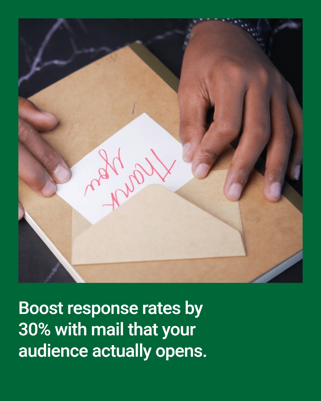 Cut through the noise with a personal touch
In today's digital overload, personalized direct mail is a powerful way to get noticed. Unlike emails lost in crowded inboxes, a well-crafted, tangible mailer commands attention and builds real connections.
Visit the link in our bio to learn more