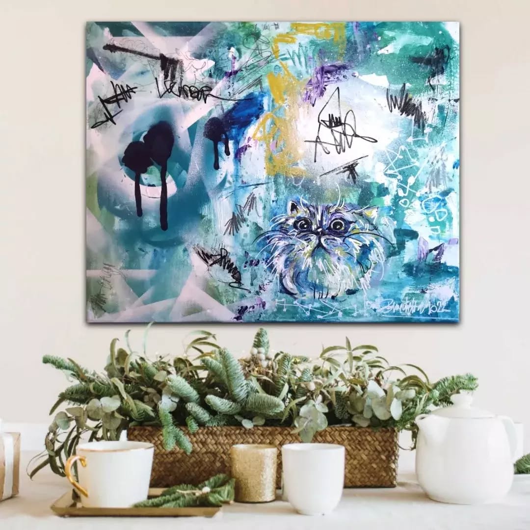 “Cat universe”
40x50 cm
#artwork #artforsale #painting #abstractart #catpainting #abstractartist #paintingforlivingroom