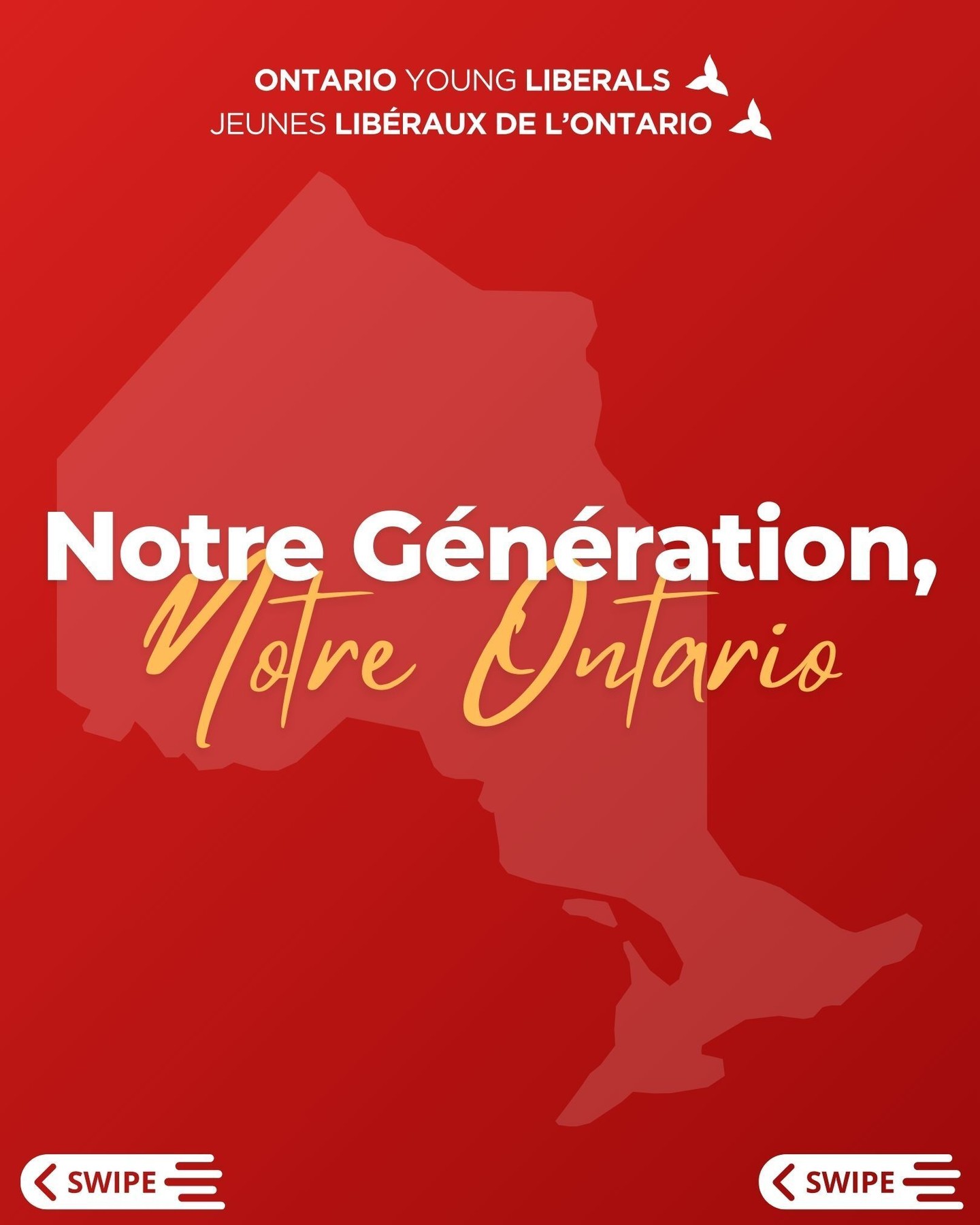 Avec l’approche de la chefferie du PLO, la JLO est fière de présenter le projet Notre génération, notre Ontario, pour que notre génération ait son mot à dire sur l'avenir de notre Ontario.
