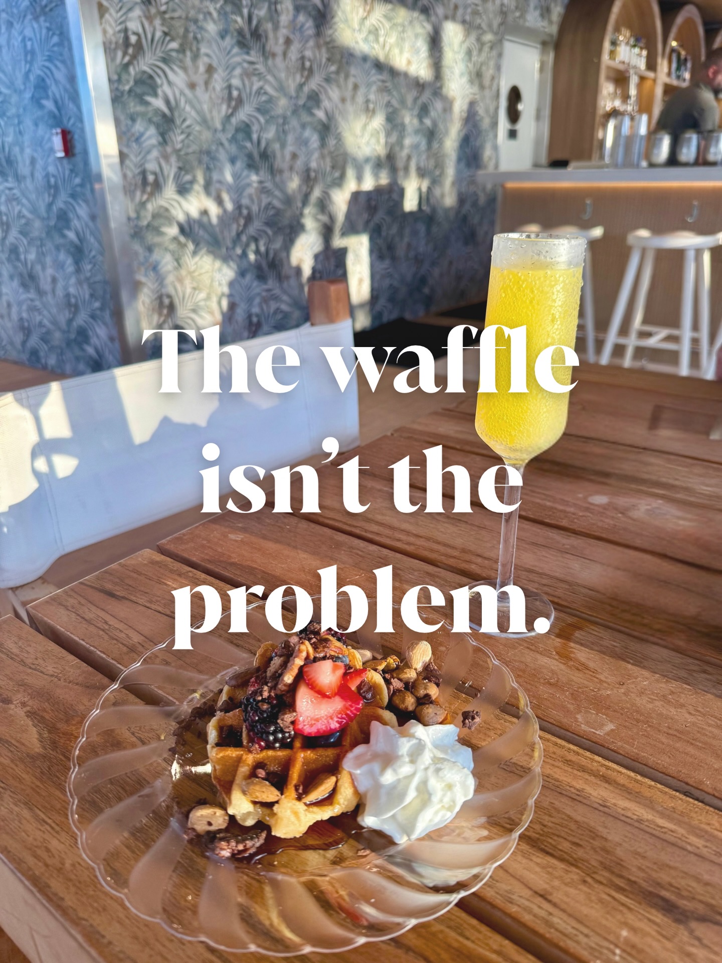 The waffle isn’t the problem.
So many people I work with believe that foods like this are what “ruin” their eating.
The waffle.
The dessert.
The brunch.
The sweet treat.
But more often than not, it’s the rules around food that create the cycle.
The “I shouldn’t have this.”
The “I’ll be good tomorrow.”
The “I need to make up for this later.”
When food feels restricted, forbidden, or like something you have to earn, your brain naturally becomes more preoccupied with it. That’s not a lack of willpower — it’s how our brains are wired.
Healing your relationship with food isn’t about avoiding foods like this.
It’s about learning how to enjoy them without the guilt, the mental math, or the need to compensate afterward.
Because the waffle was never the real problem.
#foodfreedom #intuitiveeating #relationshipwithfood #eatingdisordertherapist #eatingdisorderrecovery