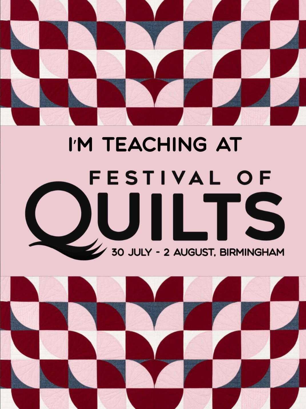 ⭐️ The cat is out of the bag! ⭐️
I’m teaching TWO classes this July @thefestivalofquilts
054-Fussy Cutting for EPP
Thu 30 Jul 2026 1pm - 3pm
AND
139-Modern Manx Log Cabin
Fri 31 Jul 2026 12:45pm - 2:45pm
Available to book now - be quick though, one of them is half full already! ❤️🌈
Both classes use hand sewing/quilting techniques which means you can take it anywhere! Perfect to learn in time for your summer holidays whether you’re going abroad or staying home.
Let me know if you’ve booked on and if there’s something specific you’d like to learn/are looking forward to learning - I cannot wait to stitch with you this summer!
#learntoquilt #handsewing #handquilting #quiltersofinstagram #workshops