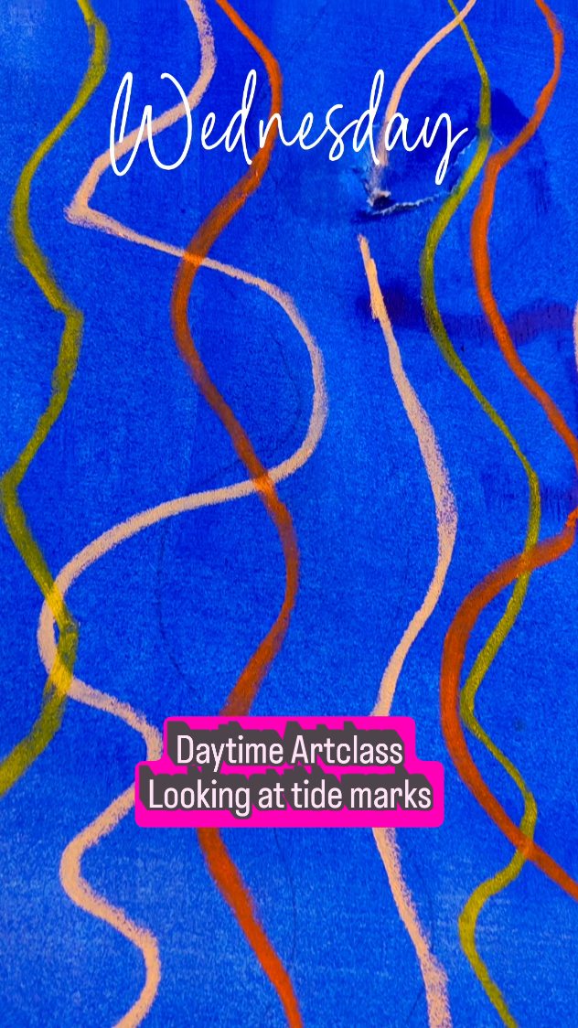 "You don’t need talent to start painting… just the courage to make the first messy mark"
Today's class we explored the theme of the seaside and looking at the abstract lines made by the tide.
--------------------------------
Exhibition on till 18th April
Tues to Sat 10 - 4pm
--------------------------------
50% off spirit painting until the end of the exhibition - £60 will be £111 after.
Www.eccarterart.com/spirit
--------------------------------
#hartlepool #artclasses #northeastartclass #sketchbookclass