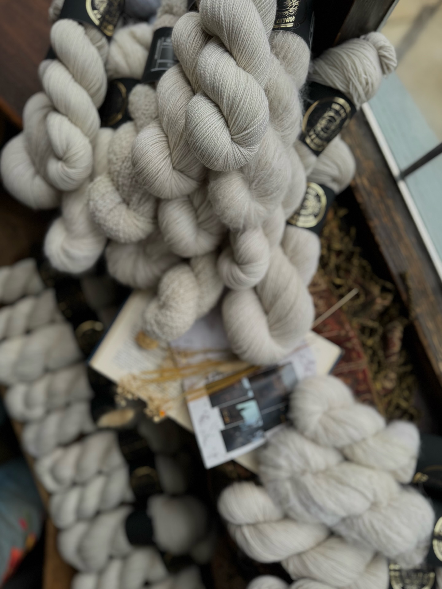 I’m just to soft for all of it 🤍
A brand new super soft neutral- the perfect accompaniment for any of the colourways in the collection.
Shown on bases:
1. All bases
2. NSW bases
3. 75/25 Sock
4. SWM DK
5. Boucle DK
6. Alpaca silk cashmere
7. Suri silk lace
8. Alpaca cotton dk
9. Corriedale woolen spun
10. Suri silk dk