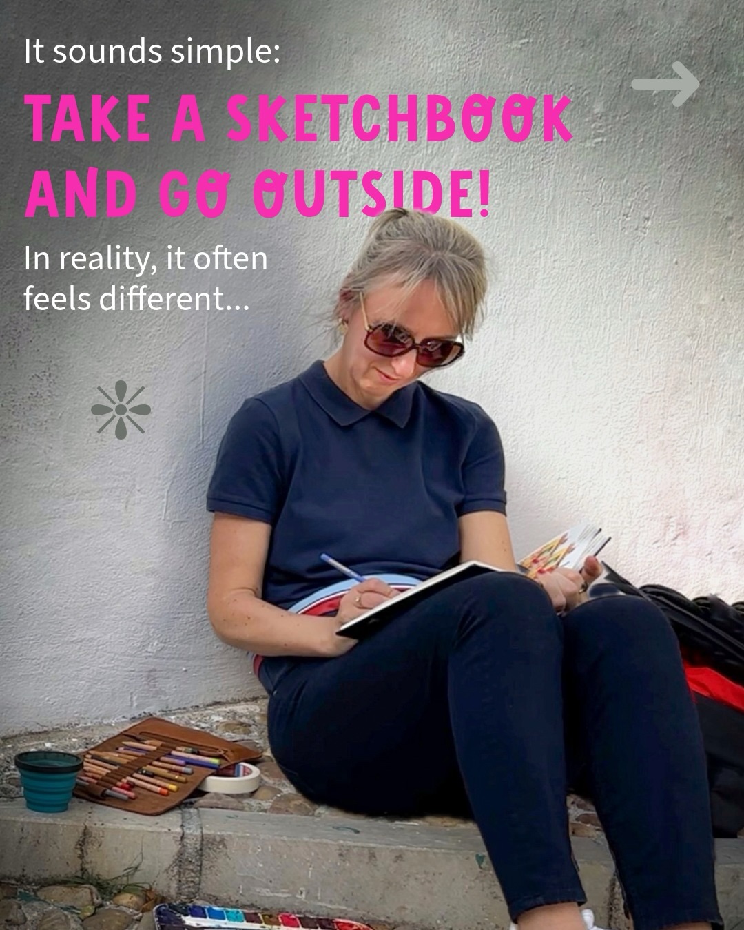 What if the right moment doesn’t come from discipline… but from being in a place that simply invites you to begin?☺️
A few days of sketching, walking, slowing down, and spending time in a city that makes it very easy to notice things again.
❇️ We will be in Granada from 8–12 October, and there are still a few spots available.
If you feel a quiet “yes” while looking through these images, you can find all the details via the link 🔗 in my profile.
What kind of place makes you want to sit down and sketch right away?👩🏻🎨☀️
#urbansketching #sketchingretreat #sketchingonlocation #artretreat #watercolorworkshop