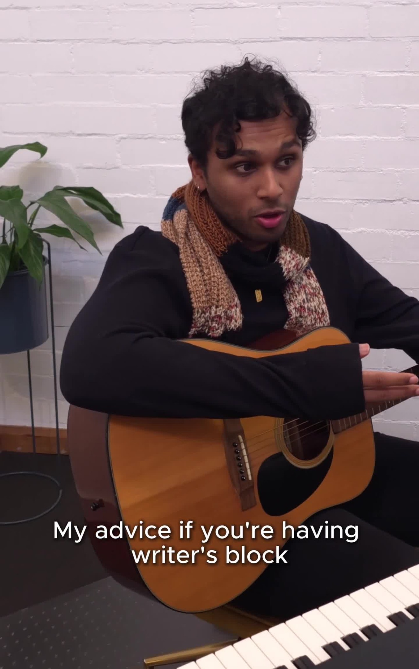 🎶 Struggling with writer's block in songwriting?
Listen in as one of our fav songwriters Prithvi shares an insightful tip to spark your creativity! ✍️
Don't let that block hold you back! 💪✨
#WritersBlock #SongwritingTips #CreativityBoost #InspirationForWriters #MusicCreation #CreativeProcess #SongwritersJourney