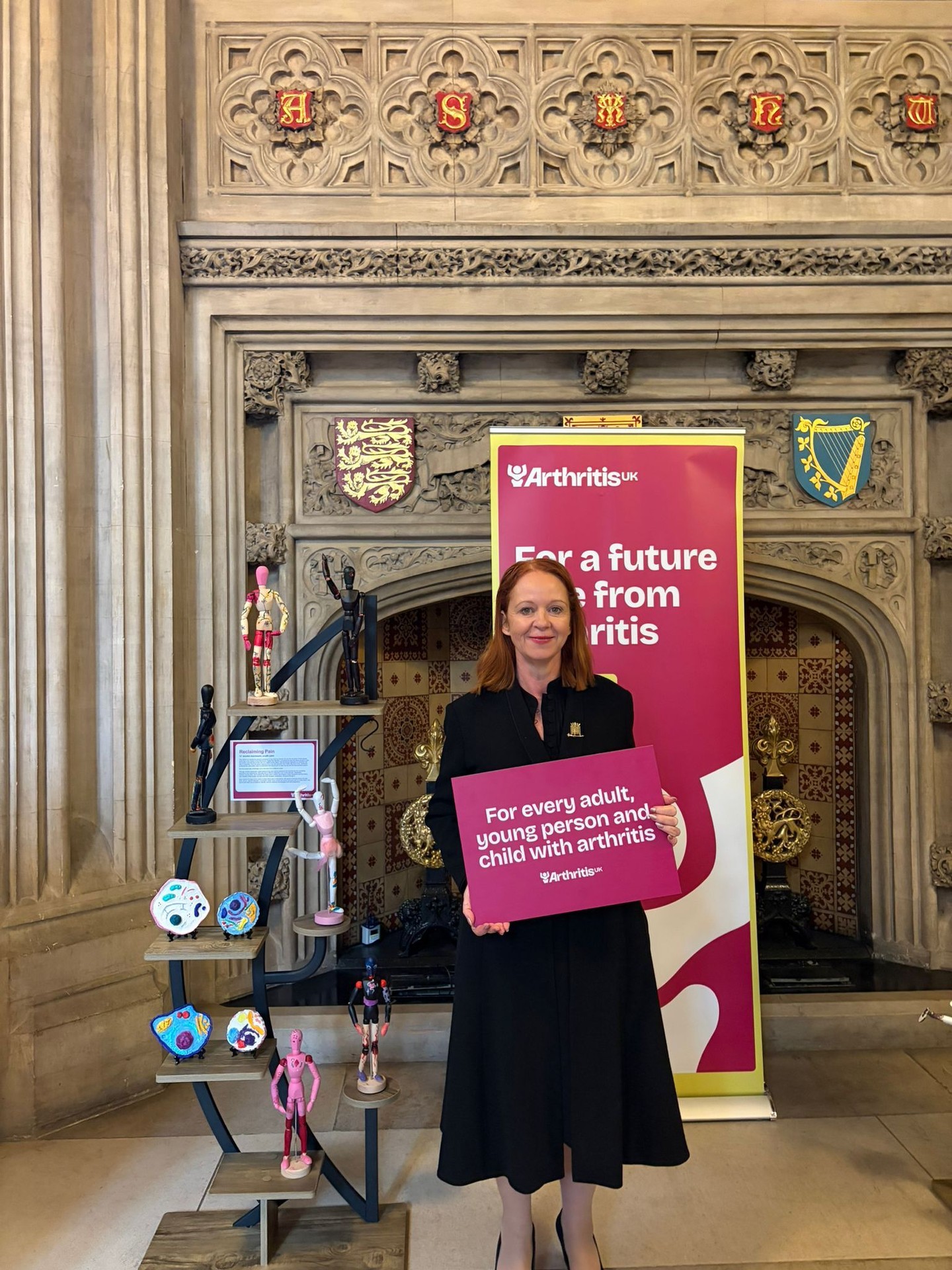 Very pleased to drop by Arthritis UK's 'Inside Arthritis' exhibition, showcasing art from talented young people living with arthritis. Early diagnosis and treatment can have fantastic outcomes, but young people still face too many delays.
#WORDday