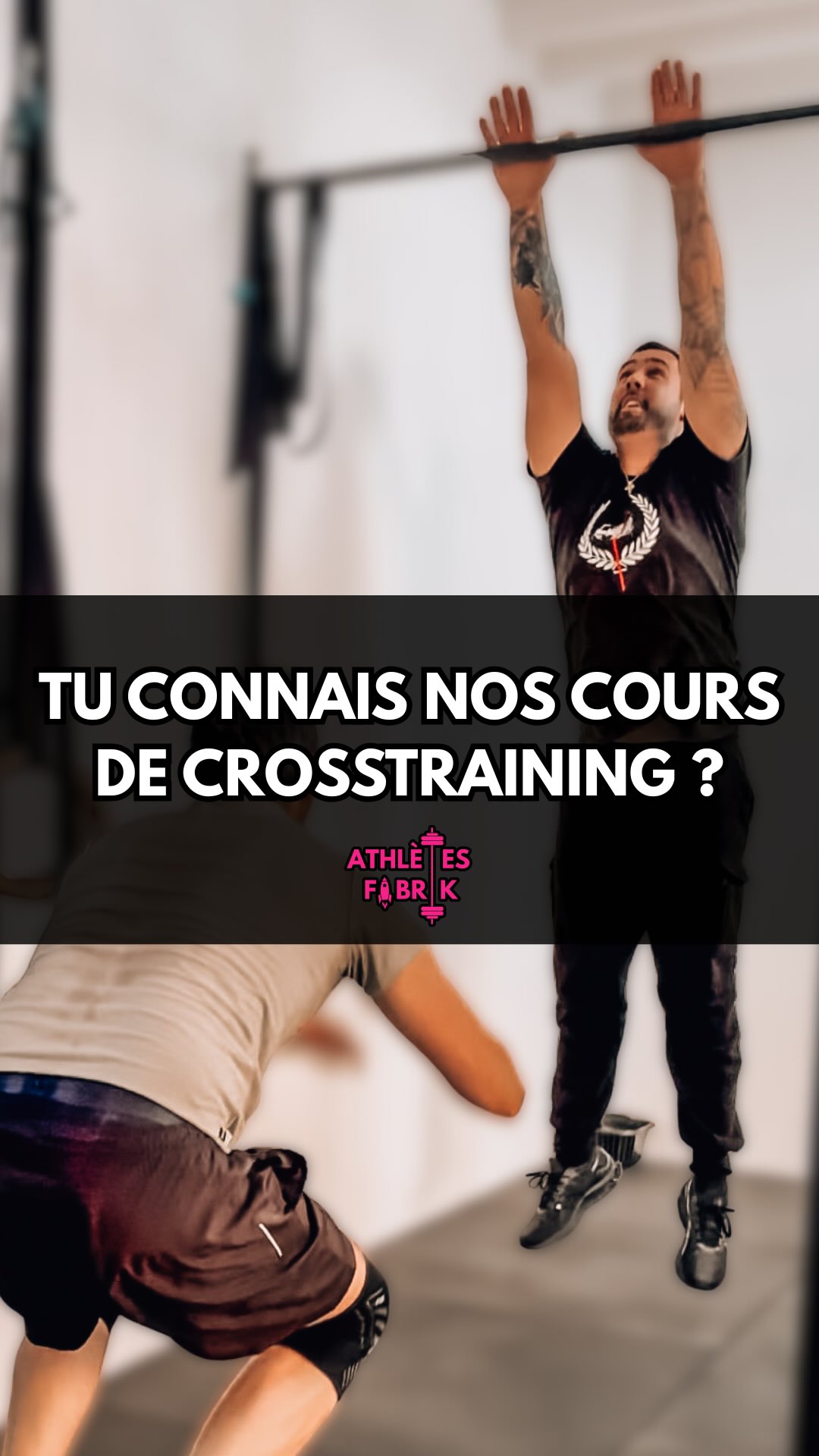 Le Crosstraining chez Athlètes Fabrik 🚀
1️⃣ Renforcement musculaire avec un focus précis : haut du corps ou bas du corps et toujours un travail des abdos
➡️ Parce qu’un centre du corps solide, c’est la base de tout.
2️⃣ Un WOD
➡️ Un entraînement plus intense, dynamique, qui mélange cardio et renforcement
L’objectif : se dépasser, progresser et surtout prendre du plaisir à chaque séance 💪🏻
Peu importe ton niveau, tout est adaptable
Alors, tu viens quand ?
➡️ Réserve ta première séance par message 😉
#crosstrainingnice #nicecotedazur #salledesportnice #coachingnnice #niceriquier