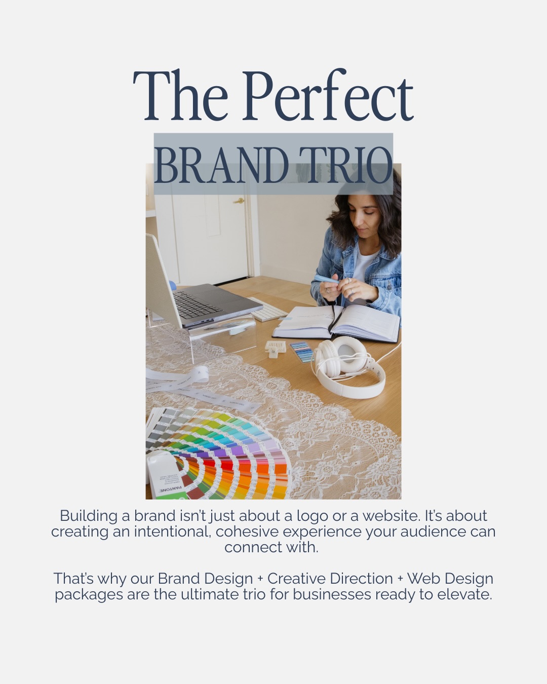 The one package our clients choose when they’re ready to build their brand the right way from the start or elevate it to match their next level.
Whether you’re a business owner just getting started or in a season of growth, the goal is the same to build a brand, website, and visual presence that actually supports your business long term.
Because most businesses don’t struggle from lack of effort
they struggle from lack of clarity, consistency, and positioning.
This is why our most in demand package combines brand identity design, creative direction, and custom website design and development. It’s not about fixing one piece, it’s about building a cohesive, strategic foundation from day one.
Here’s how each piece works together:
💎Brand Identity Design
We create a strategic, high end brand identity rooted in brand strategy, positioning, and visual identity design so your business stands out, builds trust, and attracts the right audience from the beginning.
💎Creative Direction
This is where your brand becomes clear and cohesive. We define your visual direction, brand photography style, and overall aesthetic, so your visuals feel elevated, consistent, and aligned across every platform.
💎Custom Website Design and Development
Your website is built to be both elevated and effective. We design a fully responsive, SEO optimized, high converting website that showcases your services, strengthens your online presence, and turns visitors into clients.
Individually, each service is powerful & together, they create a brand that is aligned, intentional, and built for growth.
This is why this package is the most sought after and delivers the highest ROI.
It gives you
• a clear and strategic brand foundation
• consistent, high end visuals
• a professional online presence
• a website designed for conversions
• the ability to confidently grow and scale
This is for the business owner who wants luxury branding, strategic web design, and creative direction done right the first time or refined at the level they’re stepping into.
Link in bio to book a clarity call!☺️
📸 @photosbymaryjo
#brandidentitydesign #branding #webdesign