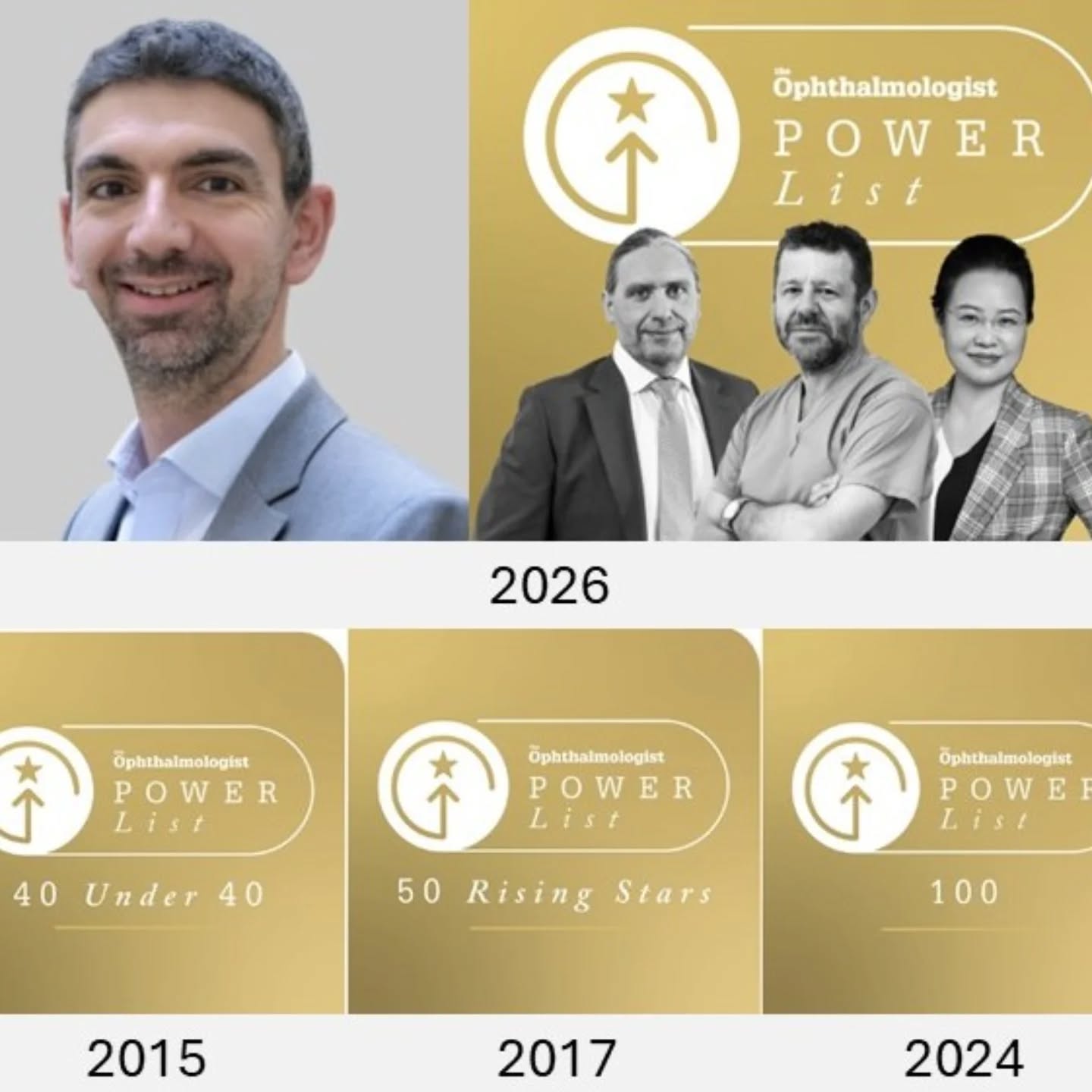 Honored to be named in The Ophthalmologist Power List Top 50 – Innovators.
https://theophthalmologist.com/power-list/2026/
Success is never a solo story.
My sincere thanks to Damien Gatinel, mentor, pioneer, and constant source of inspiration.
To Alexandre Schakal, whose ethics and professionalism set a standard for younger generations.
To Guillaume Debellemanière, whose hard work and scientific vision deserve wide recognition far beyond this list, as well as Pierre Zeboulon, Benjamin Stern, and all the teams at the Rothschild Foundation Hospital. It is a privilege to work alongside you.
Recognition is appreciated, but it is never the goal. Impact is.
The mission remains unchanged:
Innovate. Build. Improve.
Differently, but the journey continues.
#theophthalmologist
@hopitalfondationrothschild
@cliniquenoemiederothschild
@oph78_centre_ophtalmologique