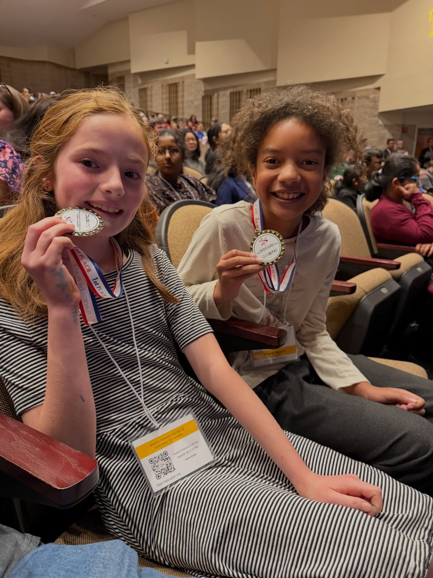 Proud mom moment! 💙
My sweet daughter, Sloane and her partner, brought home 1st place in Audio Production in her grade group at the statewide Georgia Student Technology Competition—and I couldn’t be more proud.
Watching her creativity, discipline, and confidence shine reminds me why we work so hard to invest in education and opportunity for every child across Georgia. The future is bright, and she’s just getting started. 💕
#ProudMom #Sloane #STEM #StudentSuccess #GeorgiaTechFair