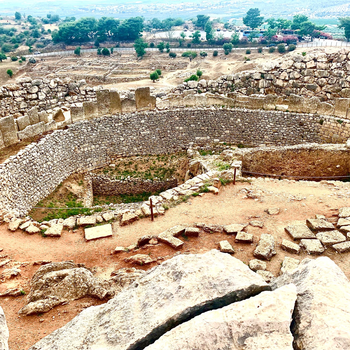 #archeologicalsiteofmykines #ancientmykines #mykines #june23 #argolide #agamennone #king #peloponnese walking through european history