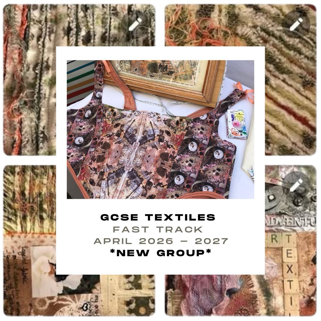 🌟GCSE Textiles – New Courses Starting 2026 🌟
Hi everyone, my name is Laura.
Over the past 6 years, I have successfully supported students with their GCSE Art, Textiles, and Photography, working alongside Tutors and Exams centres and helping hundreds of students achieve their qualifications.
I’m excited to announce new GCSE Textiles courses starting soon:
🧵 GCSE Textiles Fast Track Group – starting April 2026
🧵 GCSE Textiles (2-Year Course) – starting September 2026
Classes take place in small online groups with optional in person workshops.
The GCSE Textiles qualification is available through exam centres in:
📍 Doncaster
📍 Coventry
📍 St Neots
My teaching approach is centred on the belief that creativity is for everyone. I encourage students to explore their own ideas and interests while developing the practical and creative skills needed to succeed in GCSE Textiles.
Students explore a wide range of textile techniques including:
• Fashion & Textile Design
• Fabric Manipulation
• Surface Pattern & Print
• Hand & Machine Stitch
• Creative Textile Techniques
If you would like more information or have any questions, please feel free to get in touch:
📧 laura@theartanddesignroom.com
🌐 https://www.theartanddesignroom.com/
Please share 💗💗💗
#homeed #homeeduk #homeeducation #gcse #homeeducationlookslikethis