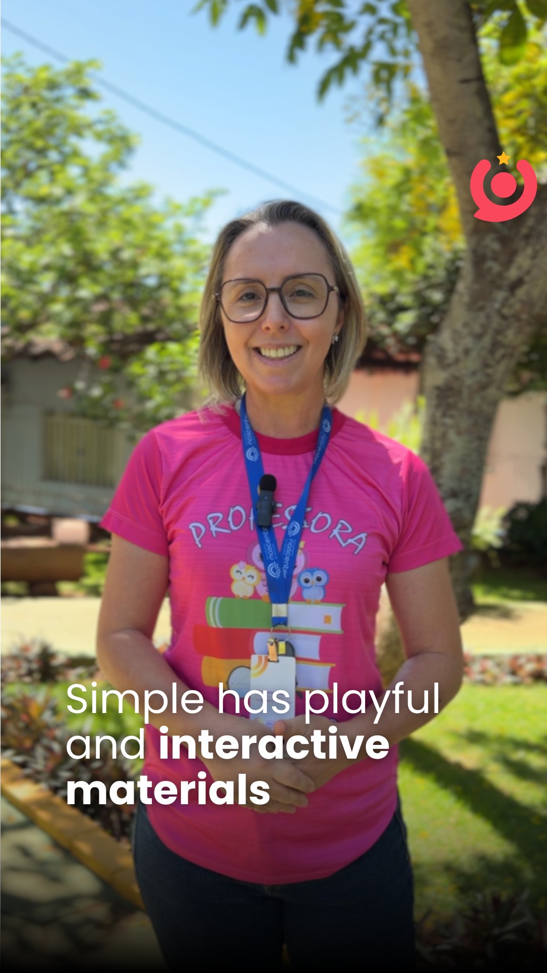 A coordenadora Rosemeire, do nosso colégio parceiro @enamineiros, falou sobre a experiência dos alunos de cada período escolar com os materiais da Simple. Confira! #SimpleEducation #VersoEducação #EscolaENA #EducandárioNascentesdoAraguaia #ProgramaBilíngue