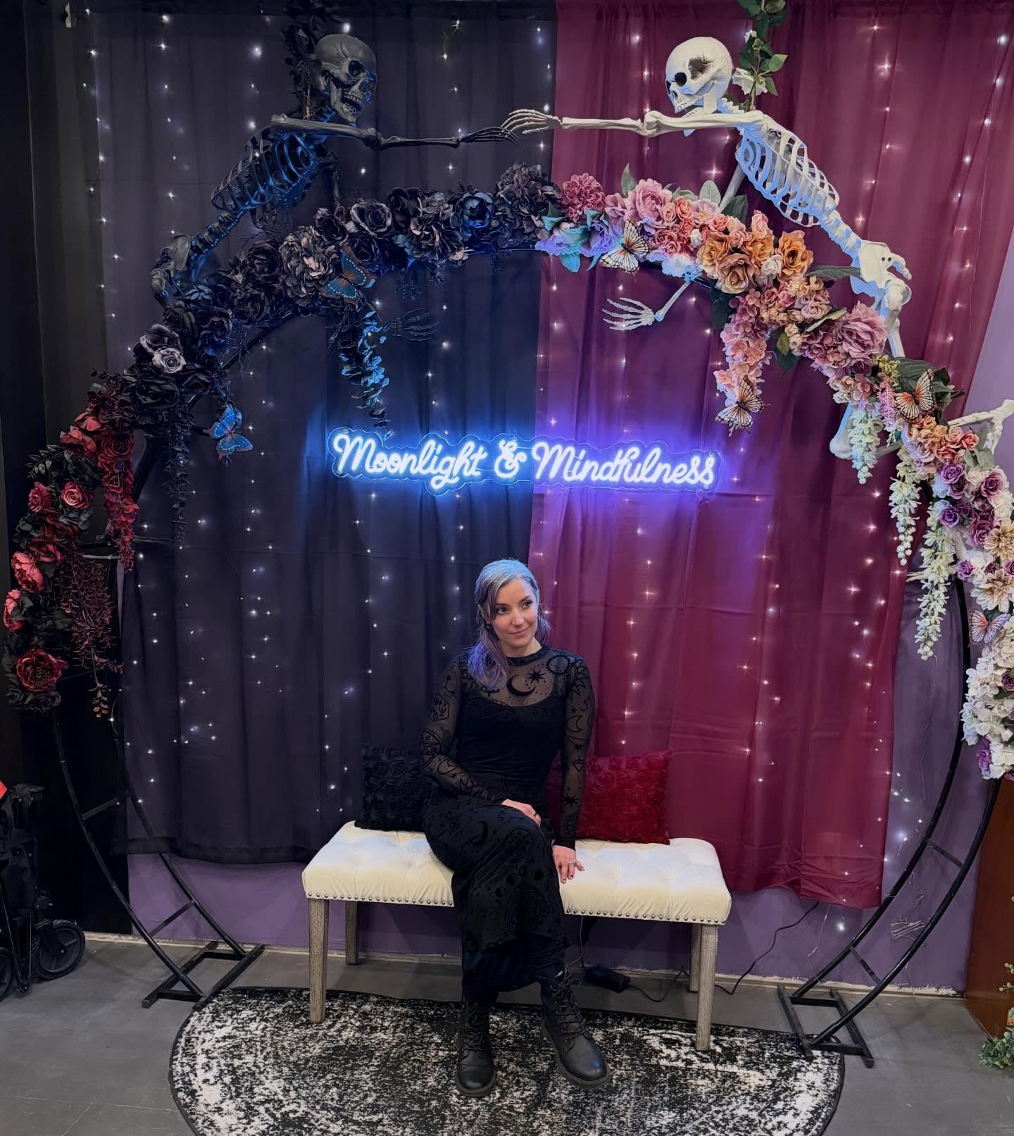 ✨REINTRODUCTION POST✨
Nikki here, owner of Moonlight & Mindfulness. In 2020, I was working as the Assistant Director for Marketing at Boston University. At the time, I’d been reading tarot cards, as well as completing a program to receive my Meditation Practitioner Certificate. Being in Salem quite often as a kid & admiring witchcraft for all of my childhood, my love for the metaphysical re-ignited around this time.
I started teaching Moon Meditation Circles online, and then eventually in my apartment. My husband thought it’d be nice if people attending my circles had something to take home with them to continue their healing journey after the circles ended. He began wire wrapping crystal necklaces and then started figuring out how to make a candle that wouldn’t give me a headache & wouldn’t use toxic chemicals. After much trial-and-error, he developed our safe, clean candles that we sell in our shops & various shops across the U.S. today.
From here, we created an Etsy shop and when we launched our Horror Movie Candle Collection, we really took off. After much debate, I left my job at BU and pursued this full-time. After a few years of being online only, I wanted more. So we kept an open mind and said if we found a storefront within our budget we’d go for it — and we soon did. We opened up our brick-and-mortar shop in Dracut, MA in 2024. Since then, we’ve met SO many amazing people, have been heart-warmed by the support, & have hosted some truly wonderful events & classes in our event space. In November of 2025, we opened up our second location in the Hive Public Market in Lowell, MA.
We’re all about embracing your darkness to ignite your inner light. The best healing can be done through facing parts of ourselves we often try to bury—our shadow selves. I’ve always had a love of horror movies & the spooky, but I also have a love for the whimsical & witchy. Our entire brand combines both as a reminder that you can be both. Our shops are a safe space, a place to come as you are to learn and to feel a sense of community.
We hope you’ll come visit us! 💜🖤
#witchshop #metaphysicalshop #witch #witches #witchesofinstagram