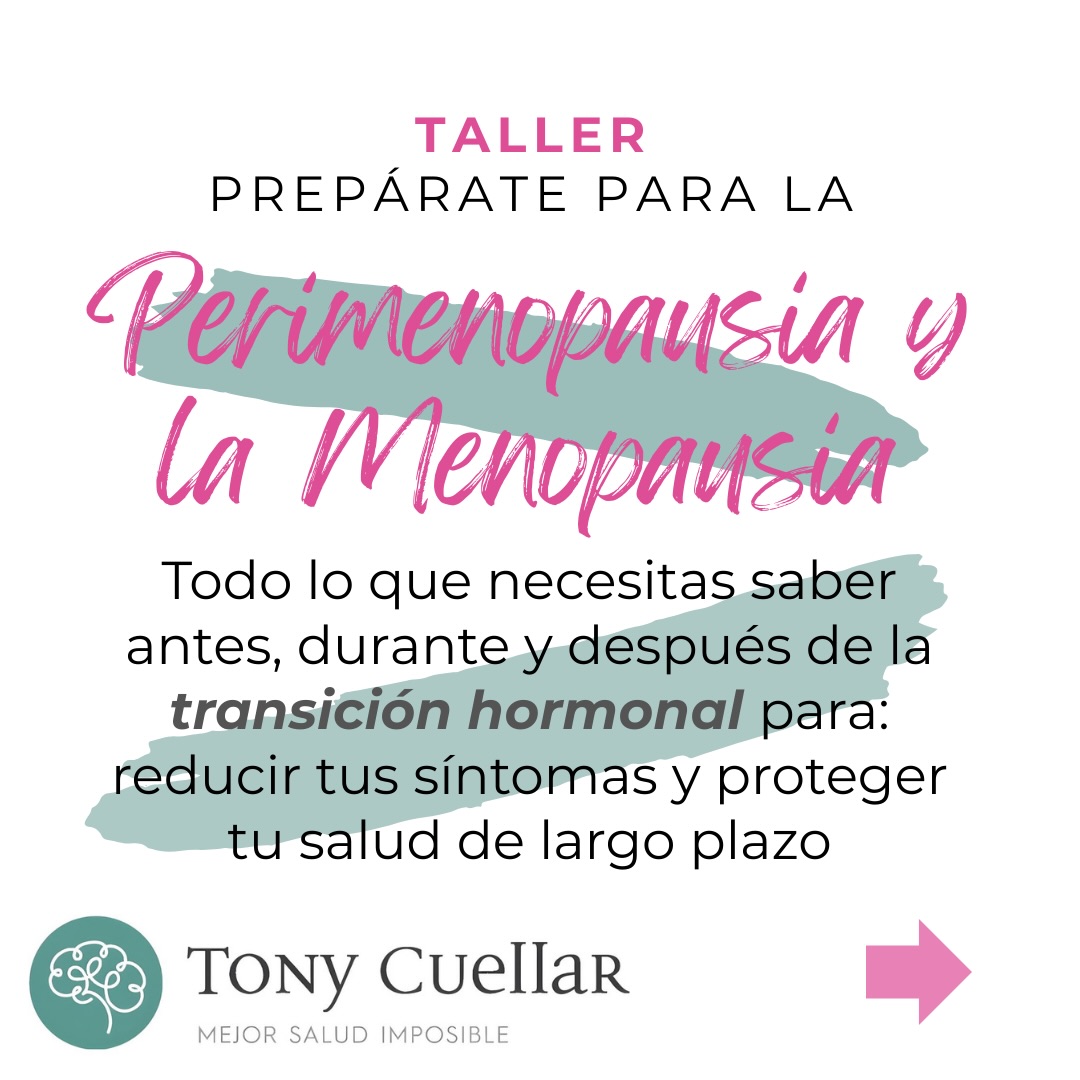 Atrévete a tomar el control de tu salud reconociendo las señales del cambio hormonal y actuando a tiempo, para prevenir y no tener que reparar #saludmujer #peri #menopausia #lifestyle #medicinadelestilodevida @mejor_salud_imposible_