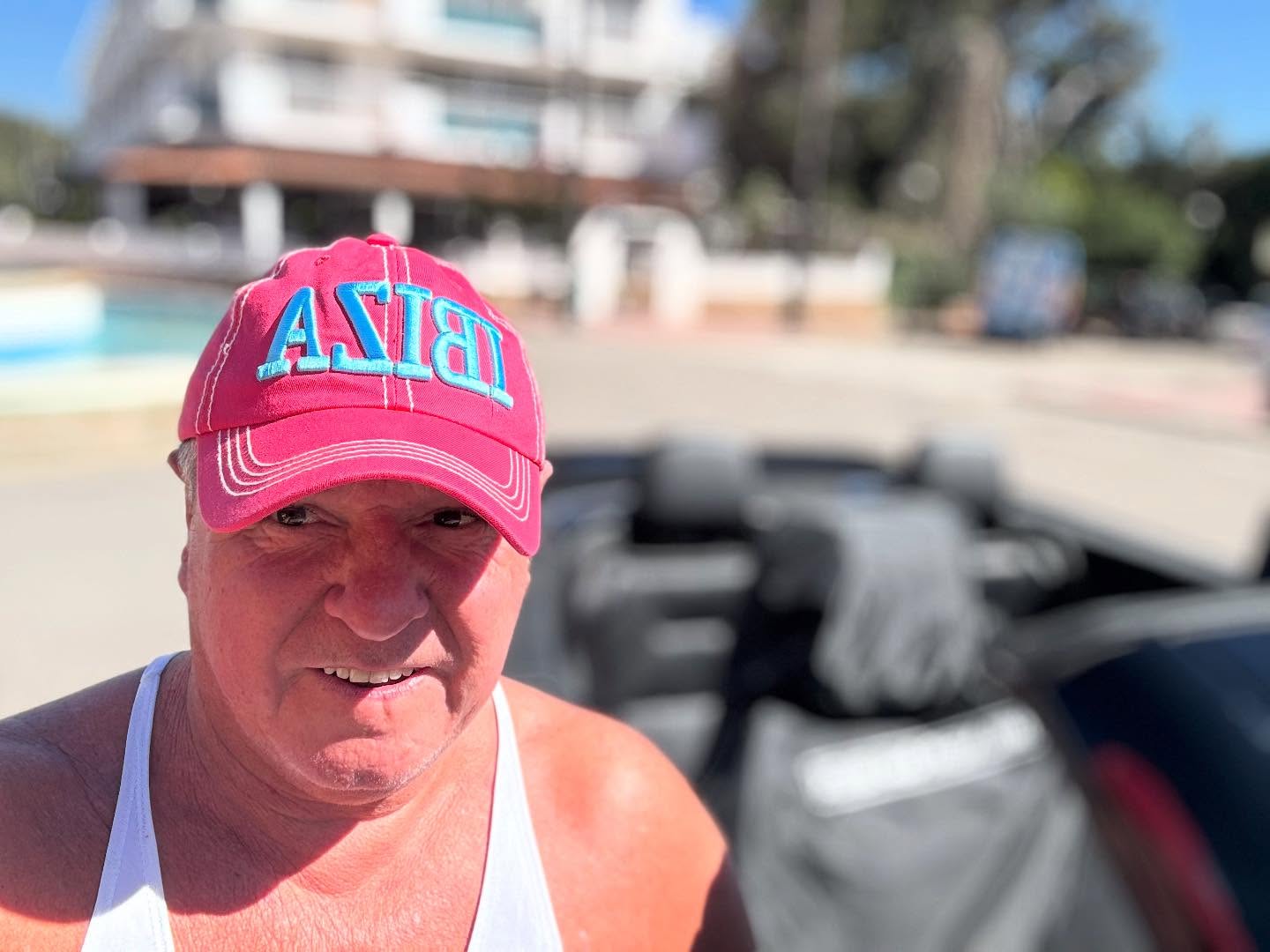 Nice drive up from Benidorm really warm sunny day with the roof down, ferry over to Ibiza and home, back to Benidorm in 4 weeks time if anyone fancies it ?