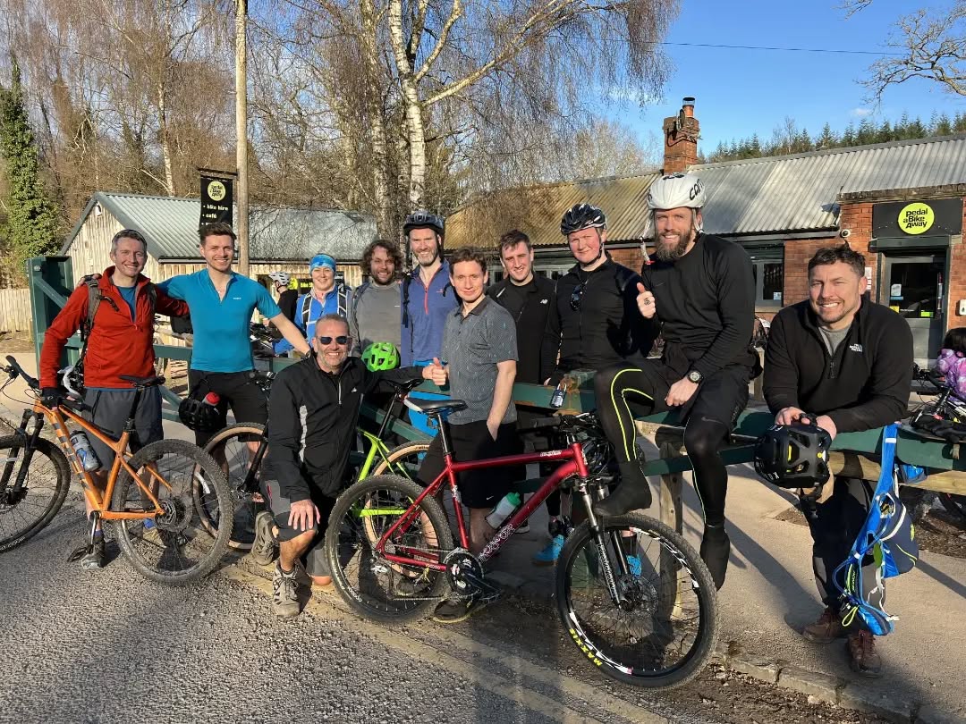 Couldn't ask for a better day to be mountain biking in the Forest of Dean with amazing views over Symonds Yat ☀️ Great to have our experienced MTB’ers showing our newbies the ropes 🚴♀️#GoodTimes #BetterTogether
•
•
•
•
•
•
•
•
•
•
•
•
•
#sunshineandcycling #mtbcrew #mountainbiking #mountainbike #mountainbikes #trails #mtbtrails #riding #crewgoals #mtbcrew #mtbbristol #bristolmountainbiking #mountainbikingbristol #FOD #mountainbikingforestofdean #forestofdean #forestofdeanmtb #mountainbikingfod #squadgoals #winningtogether #smiles #feelgood #wellbeing #freshair #socialheroesadventureclub #socialfitnessbristol