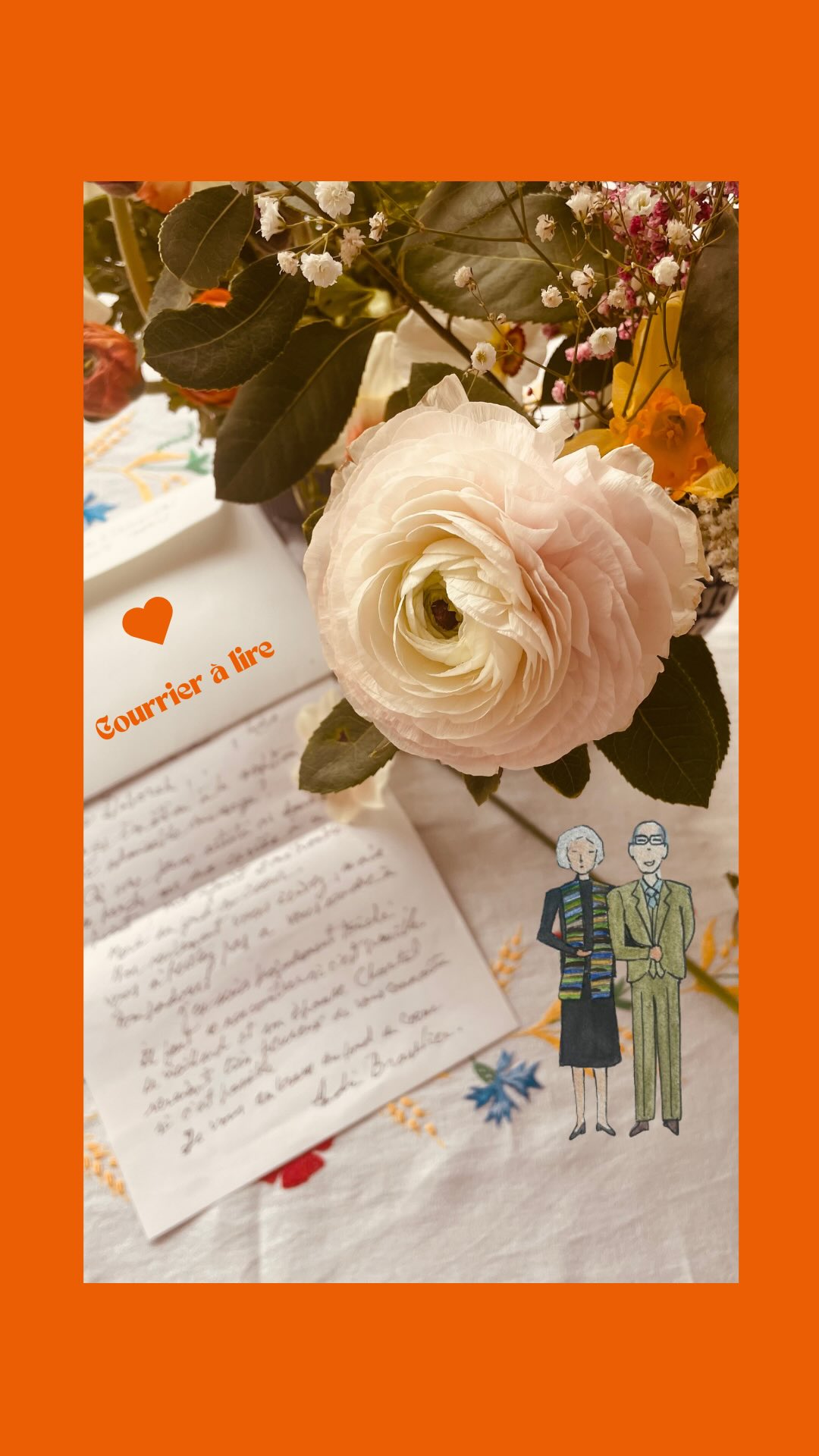 L’histoire derrière ce courrier...🧡
Il y a des moments où l’on ose sans trop savoir pourquoi. Un élan, une lettre envoyée comme une bouteille à la mer et puis... l’attente.
Recevoir cette lettre d’André Brasilier, c’est bien plus qu’un simple courrier. C’est la preuve que la poésie existe encore et que les pactes que l’on passe avec la vie (et l’amour) finissent toujours par nous répondre. 🧡
Dans ce Reel, je vous emmène avec moi pour ouvrir ce moment suspendu.
Et vous, quelle est la dernière chose un peu « folle » que vous avez osée par amour ou par passion ? Dites-le moi en commentaire ! 👇
#andrebrasilier #illustration #storytelling