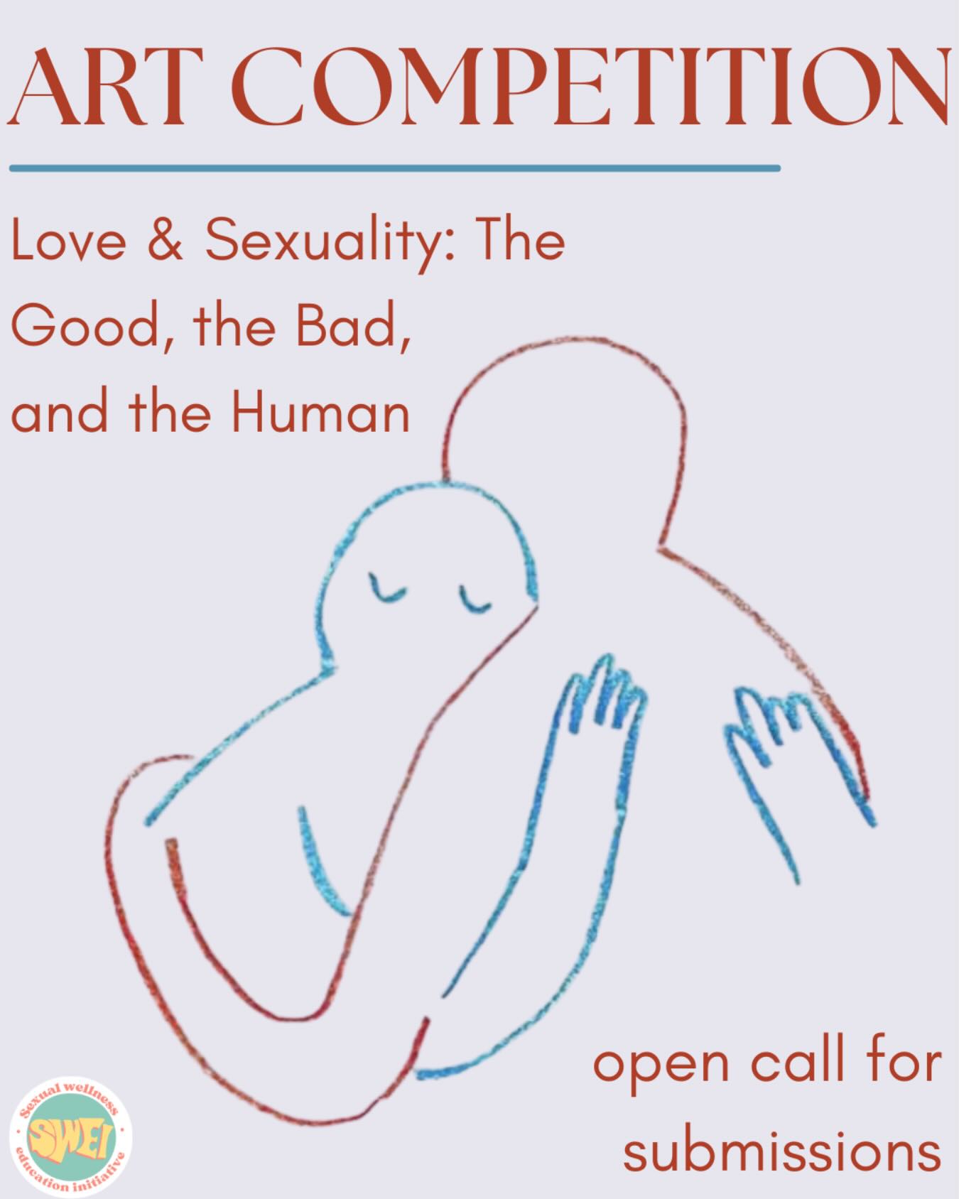for the first time ever, SWEI is organizing an art competition and you could be a part of it! 🤩
theme: Love & Sexuality: The Good, the Bad, and the Human ❤️
the theme is open-ended, allowing for you to interpret it in any way you like.
any medium is accepted.
the competition will conclude on May 8th, where the artworks will be displayed, judged, and a winner will be selected. a cash prize of €50 is up for grabs! 💸
to participate, go to our website and fill out the short form (link is in bio!)