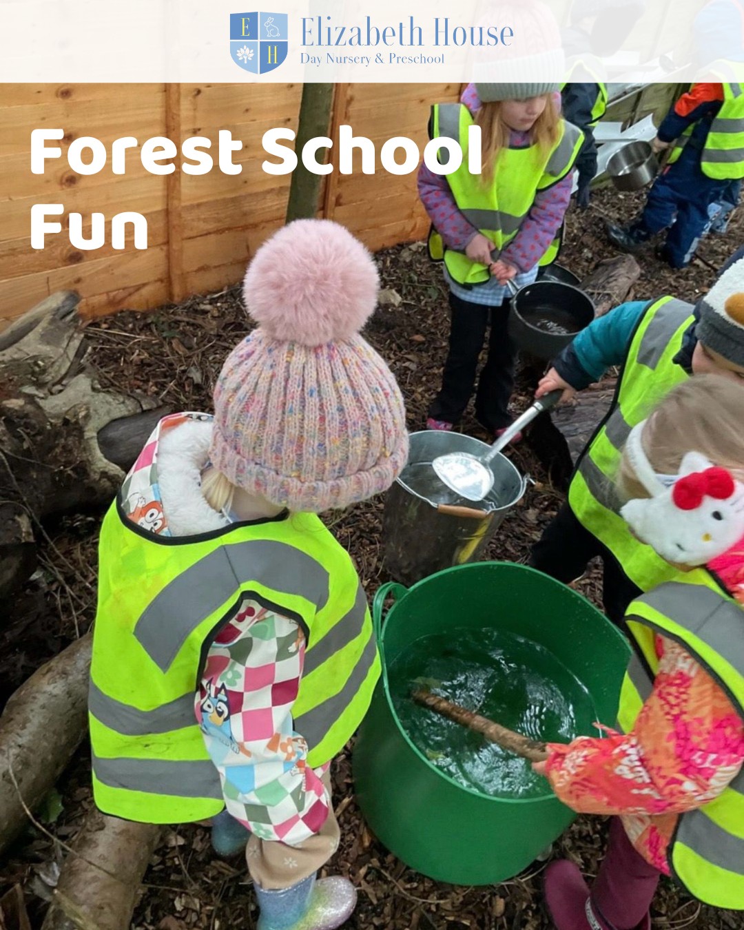 Time at Forest School encourages exploration, resilience and confidence.
Whether building, discovering wildlife or simply enjoying nature, children benefit from hands-on outdoor learning experiences.
Fresh air, muddy boots and big smiles! 🌳
https://www.elizabethhousenursery.co.uk/our-rooms
#preschool #elizabethhousenursery #nursery #earlyyears #eyfs #wallingford