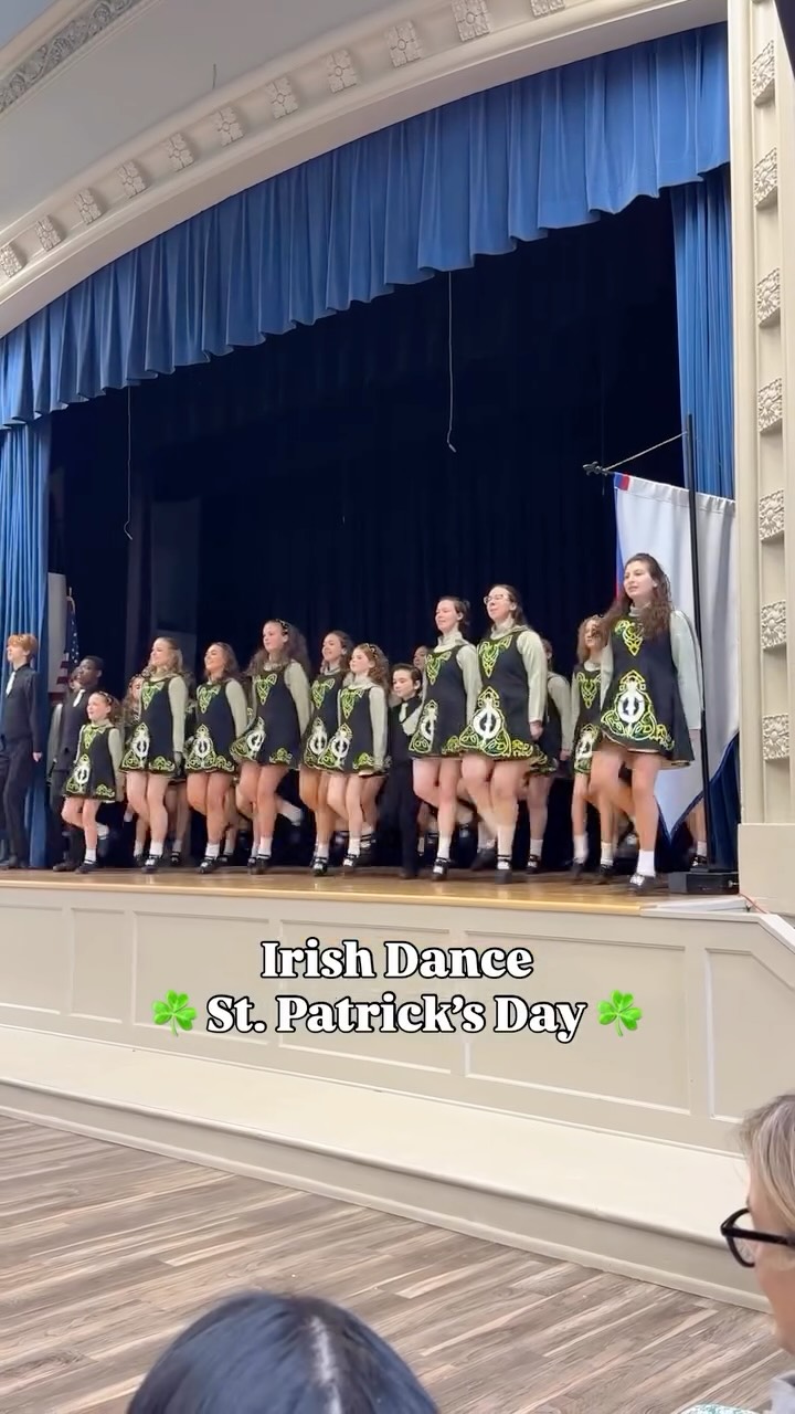 St. Patrick’s Day at school was a blast!
Huge shoutout to @taraacademyofirishdance for the incredible performance and for teaching us all about Irish traditions. Thanks for visiting! Ava in 8th grade! 🌟 It was amazing to see your hard work and talent on display with the other dancers. #StPatricksDay #StPaddysDay #IrishDance #TaraAcademy #cultureandtradition
