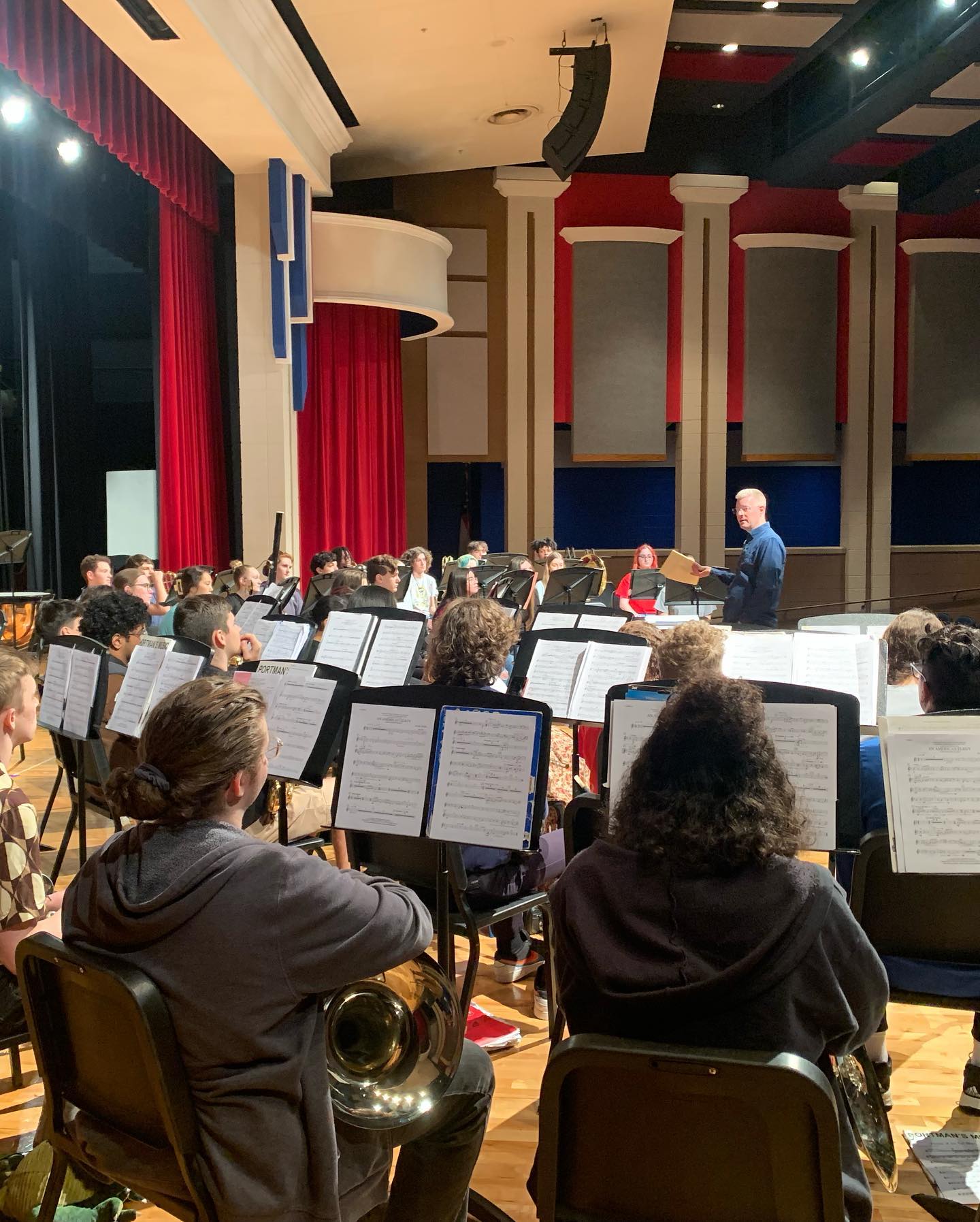 And some more shots of the Wind Ensemble this time at our Symphonic Camp! Way to go band!