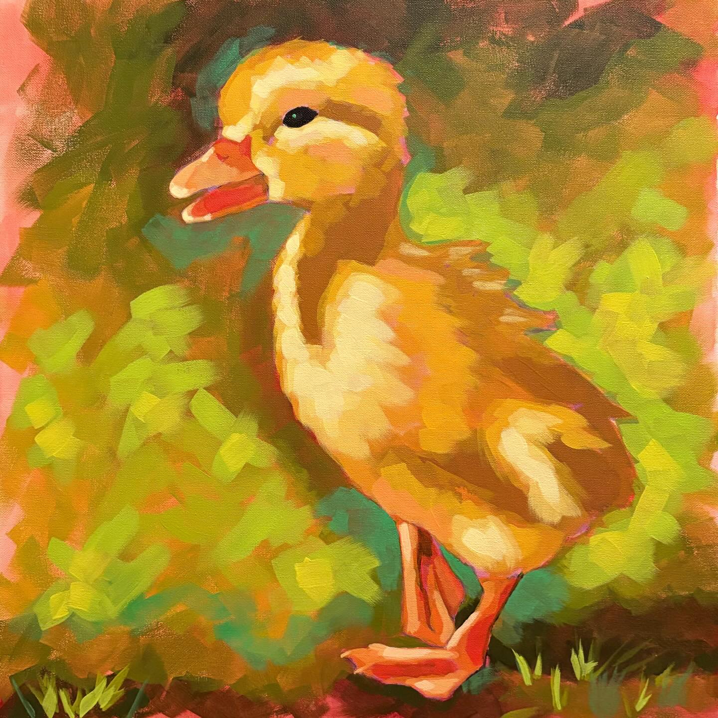 A little wobble, a lot of personality 🐤
This duckling made me smile the whole time I painted it—there’s something so full of life in these early spring creatures.
Like they don’t know anything except “go forward.”
Available—DM me for details 💛
@alikaystudio @baobrampton @visualartsbrampton @visualartsmississauga
#artonmillstreet #ducklingart #springanimals #acrylicpainting #canadianartist bramptonartist natureart whimsicalart springseries freshpaint artforsale