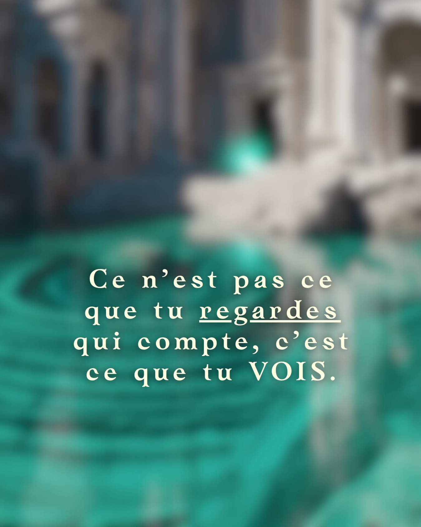 Cette phrase nous rappelle que notre perception du monde ne dépend pas seulement de ce qui est devant nos yeux, mais surtout de notre regard intérieur.
Deux personnes peuvent voir la même situation, mais la ressentir très différemment selon leur état d’esprit, leur expérience, et leur ouverture au positif.
Ça nous invite à cultiver une vision consciente, pleine de bienveillance et de gratitude.
Voir, c’est donner du sens, c’est choisir notre façon d’habiter le monde. À nous de décider si nous regardons avec des lunettes d’espoir, de confiance, et d’amour.
Je t’assure que si tu prends un instant pour changer ton regard, tu verras ton monde se transformer 🪽
#spiritualité #developpementperso #spirituality #spiritualityawake